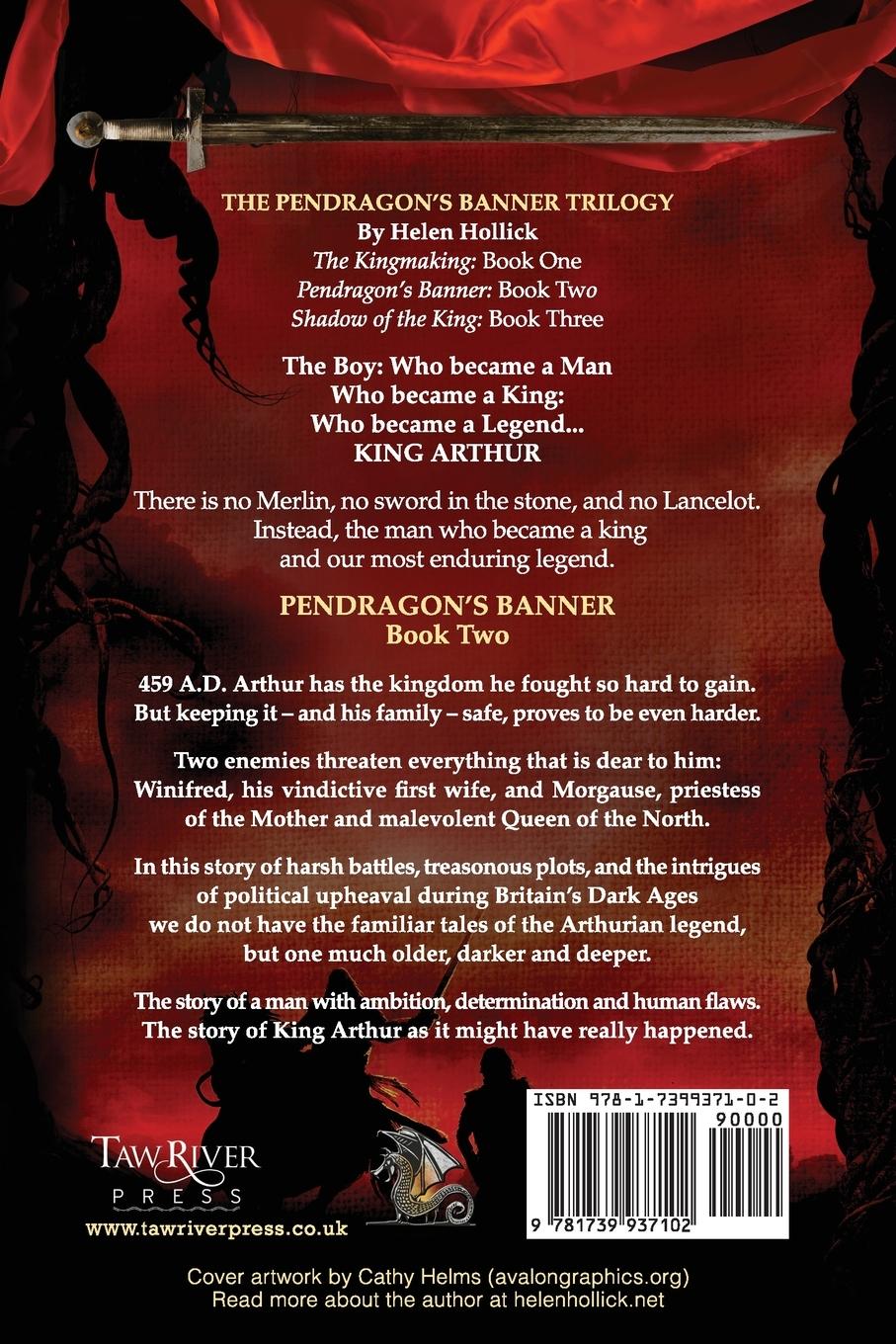 Rückseitencover PENDRAGON'S BANNER (The Pendragon's Banner Trilogy Book 2)