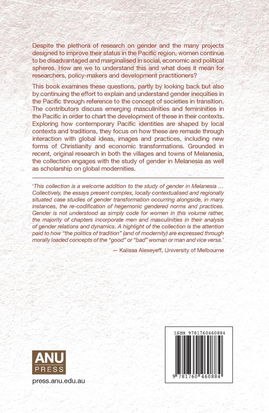 Rückseitencover Transformations of Gender in Melanesia