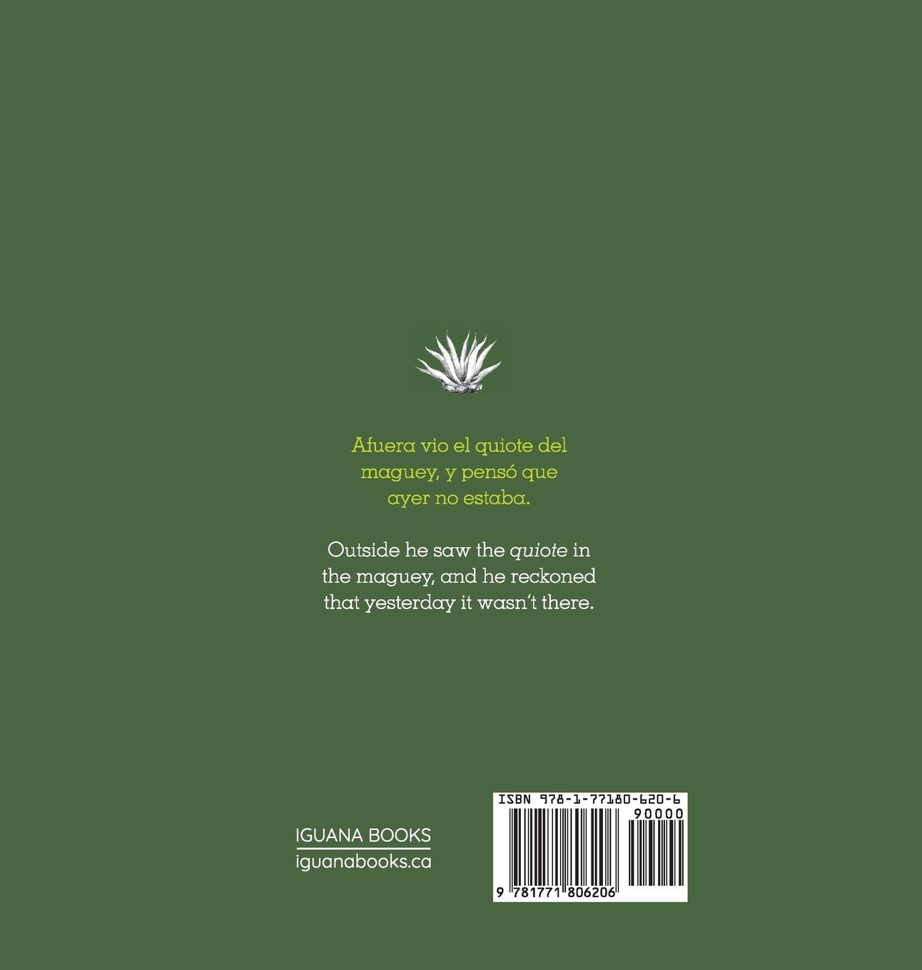 Rückseitencover Quiote, el sueño de Cuco / Quiote, Cuco's Dream