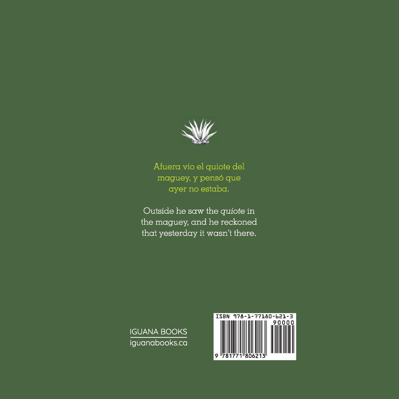 Rückseitencover Quiote, el sueño de Cuco / Quiote, Cuco's Dream