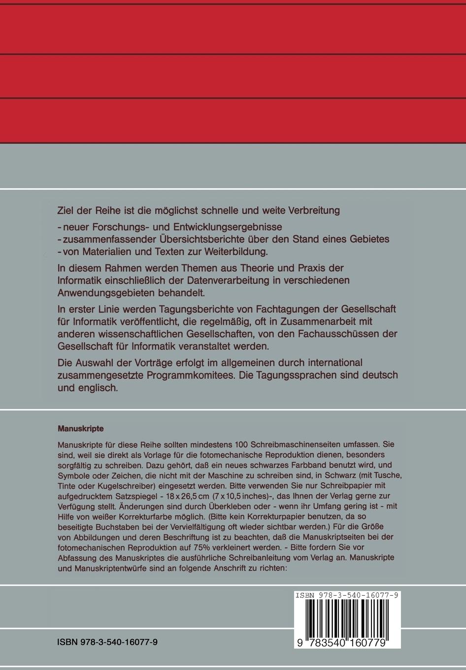 Rückseitencover Recent Trends in Data Type Specification