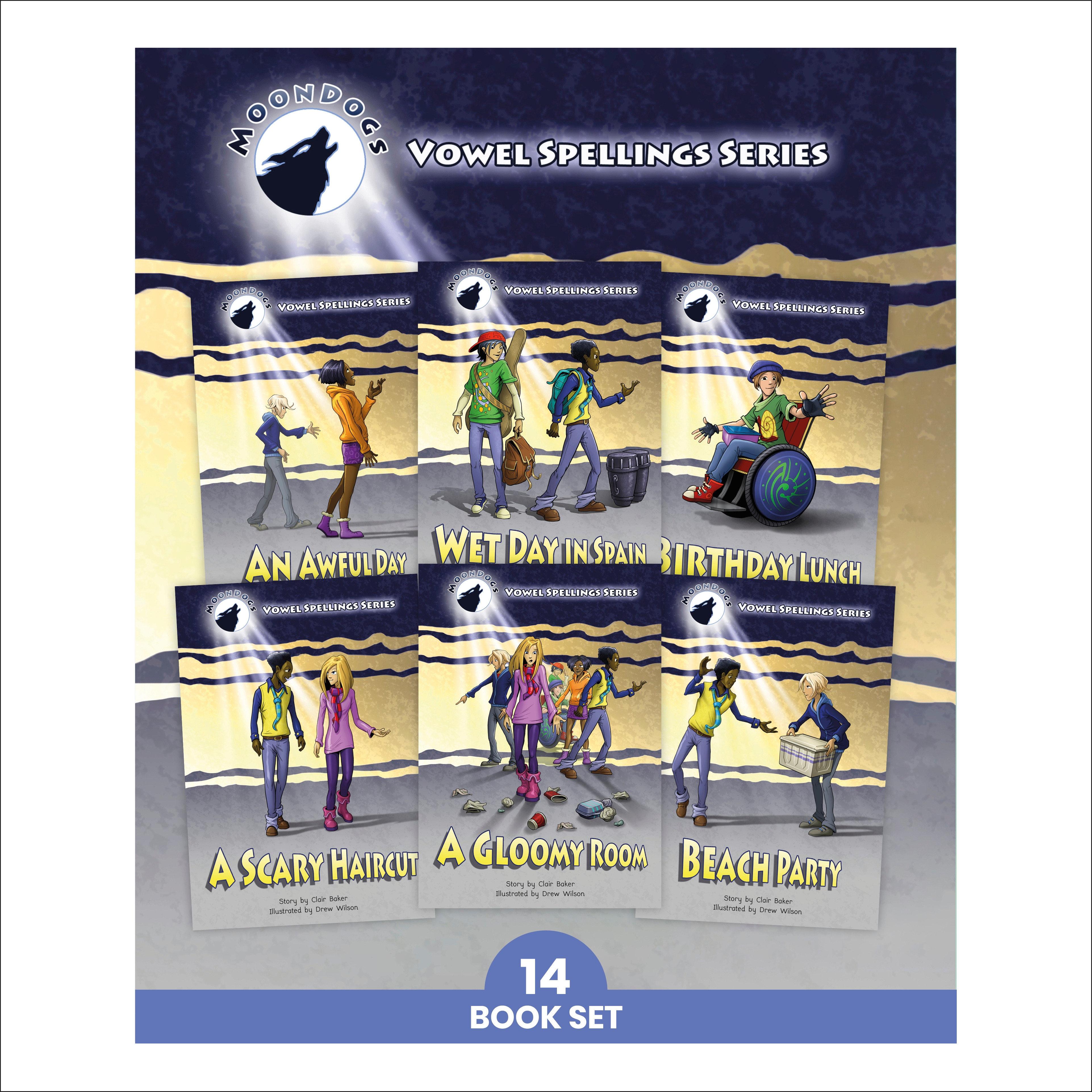 Vorderes Coverbild Phonic Books Moon Dogs Set 3 Vowel Spellings