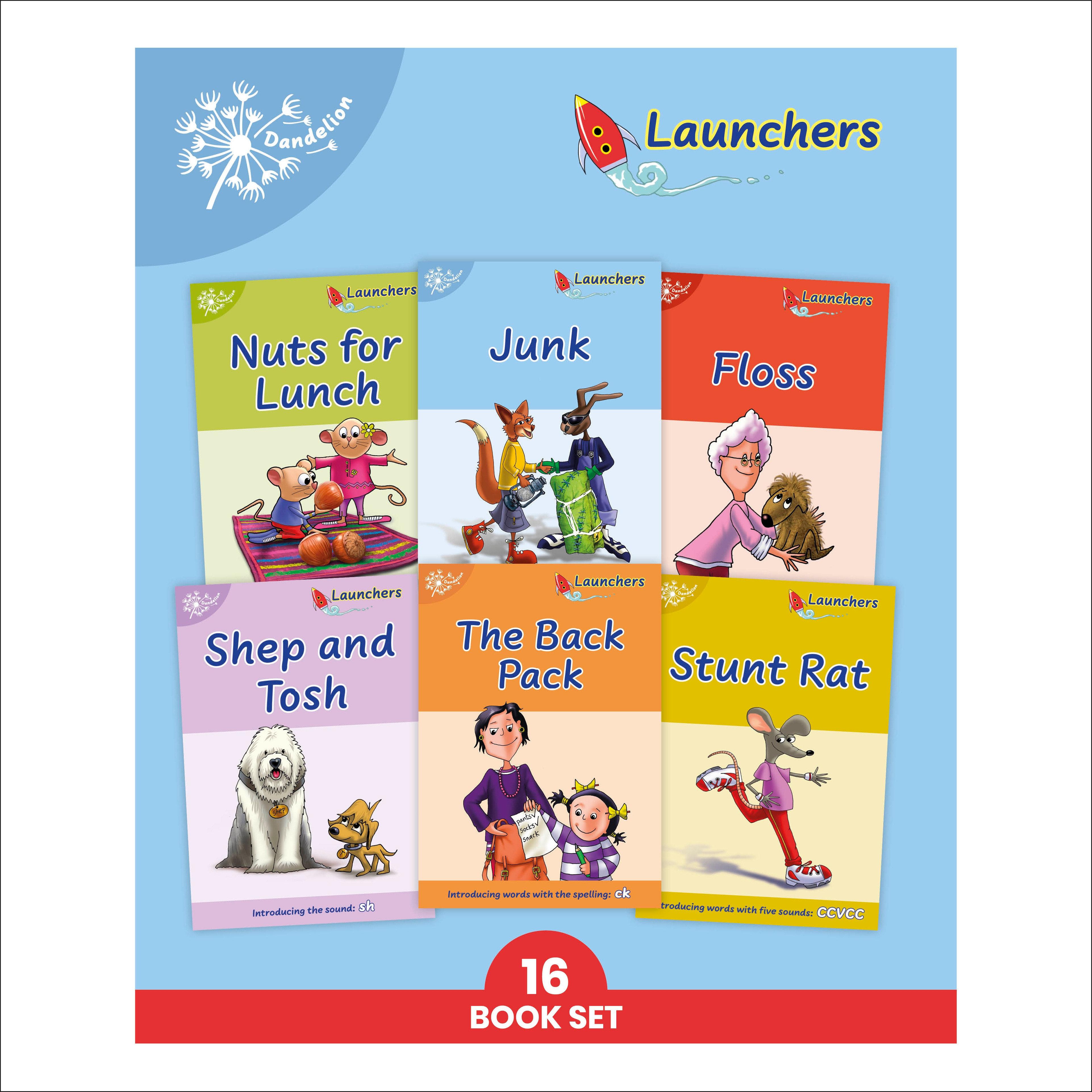 Vorderes Coverbild Phonic Books Dandelion Launchers Stages 8-15 Junk (Words with Four Sounds CVCC)