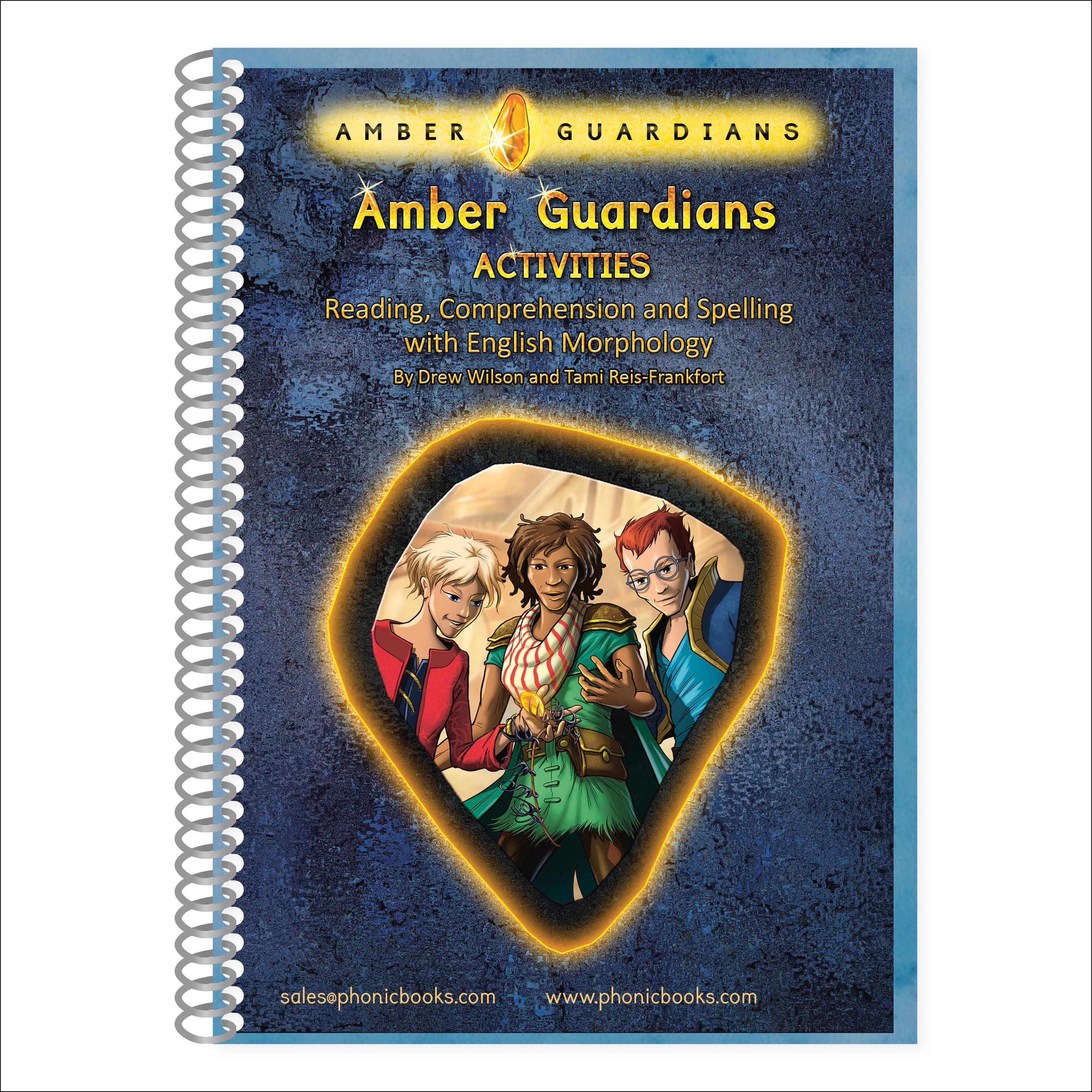 Vorderes Coverbild Phonic Books Amber Guardians Activities