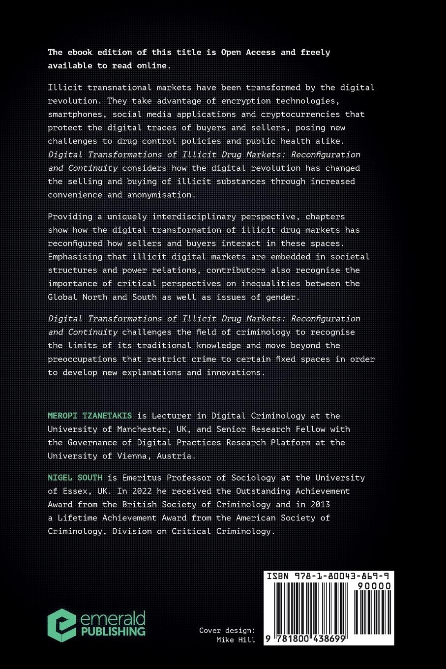 Rückseitencover Digital Transformations of Illicit Drug Markets