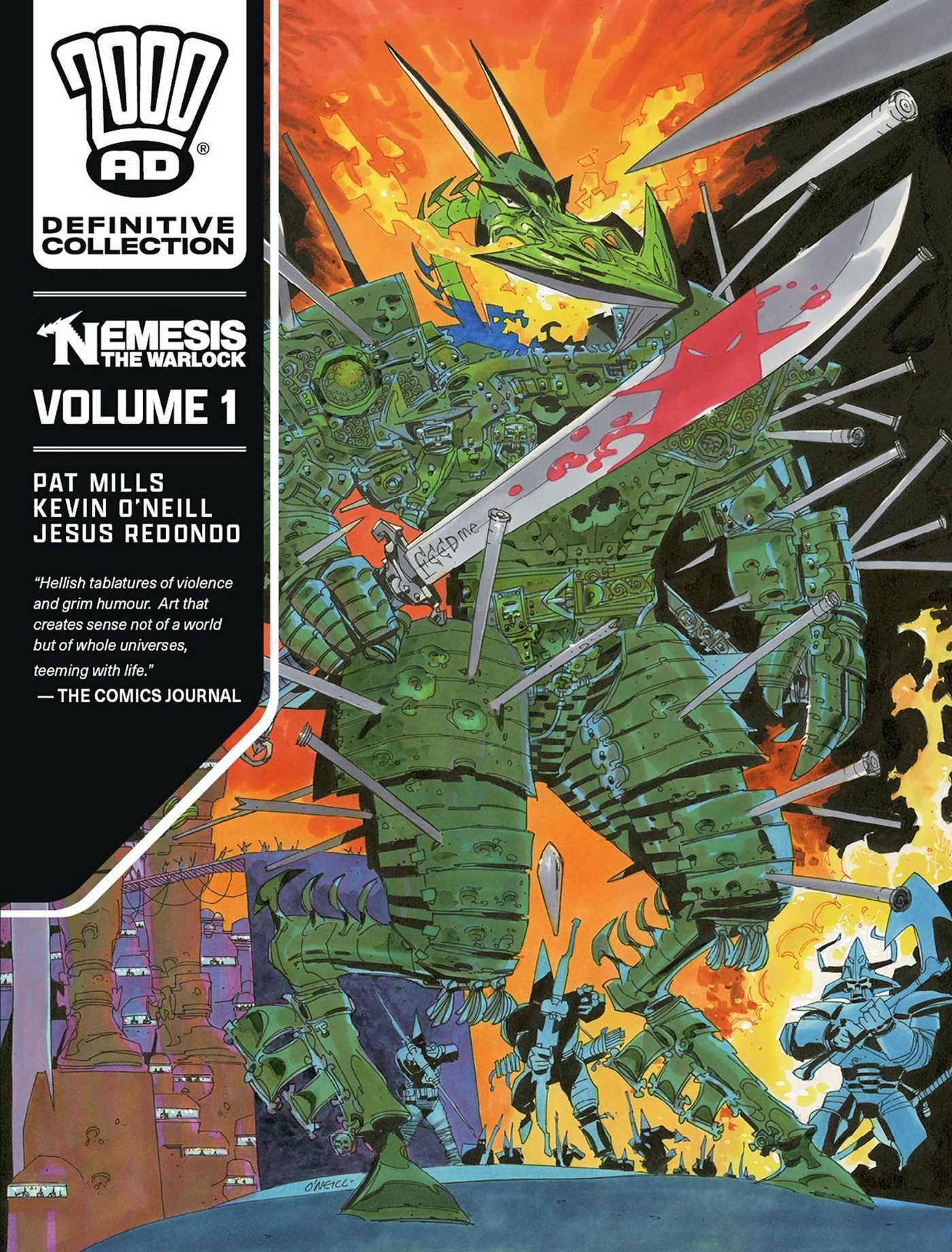 Beispielinhalt (Bild) Nemesis the Warlock - The Definitive Edition, Volume 1
