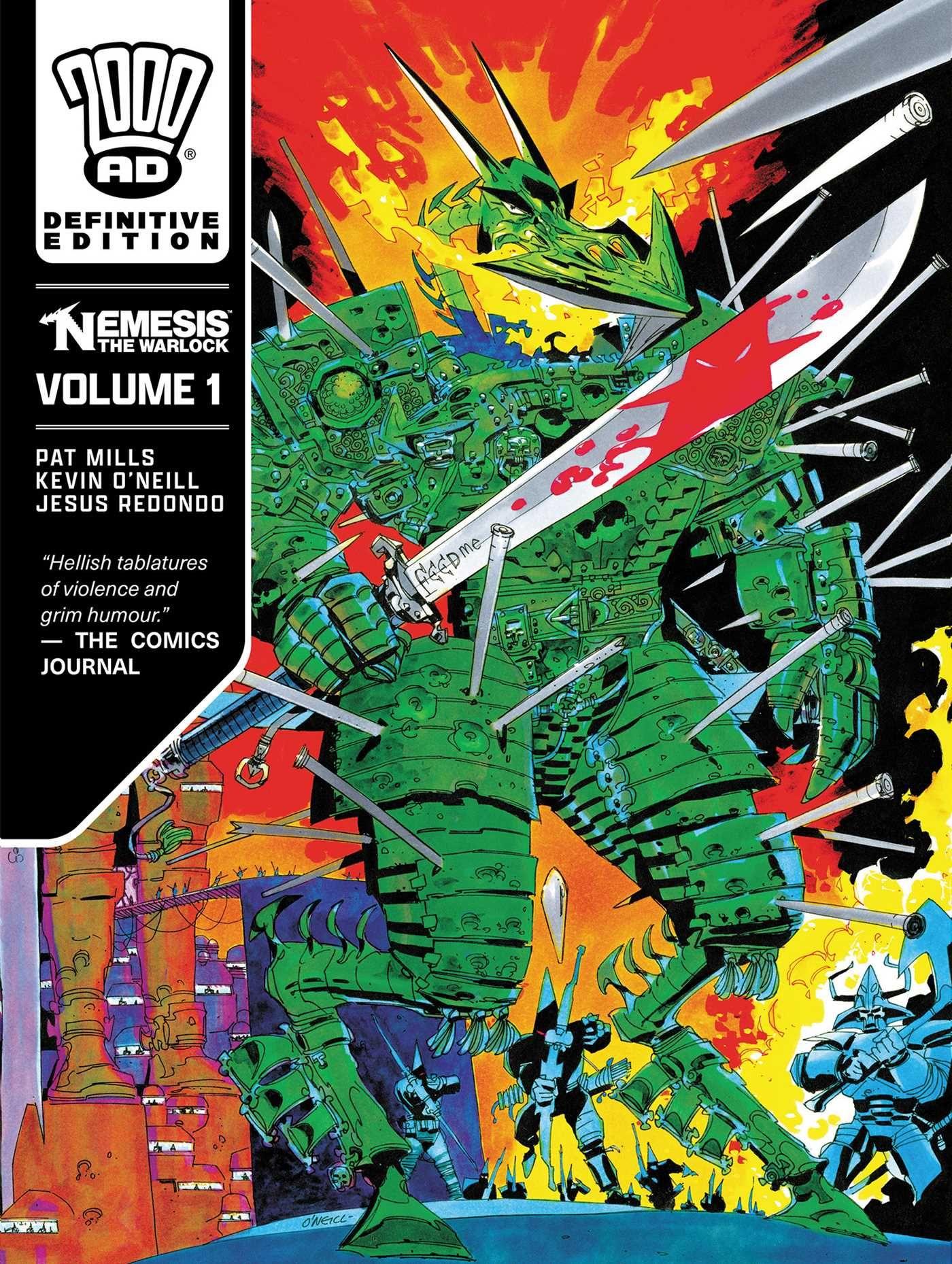 Vorderes Coverbild Nemesis the Warlock - The Definitive Edition, Volume 1