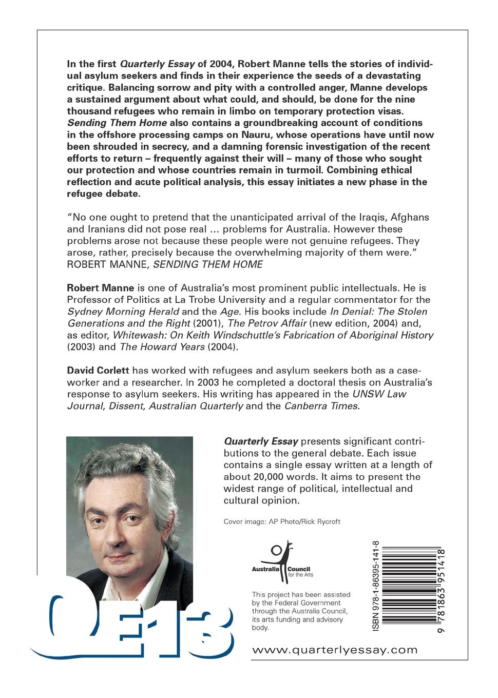 Rückseitencover Sending Them Home