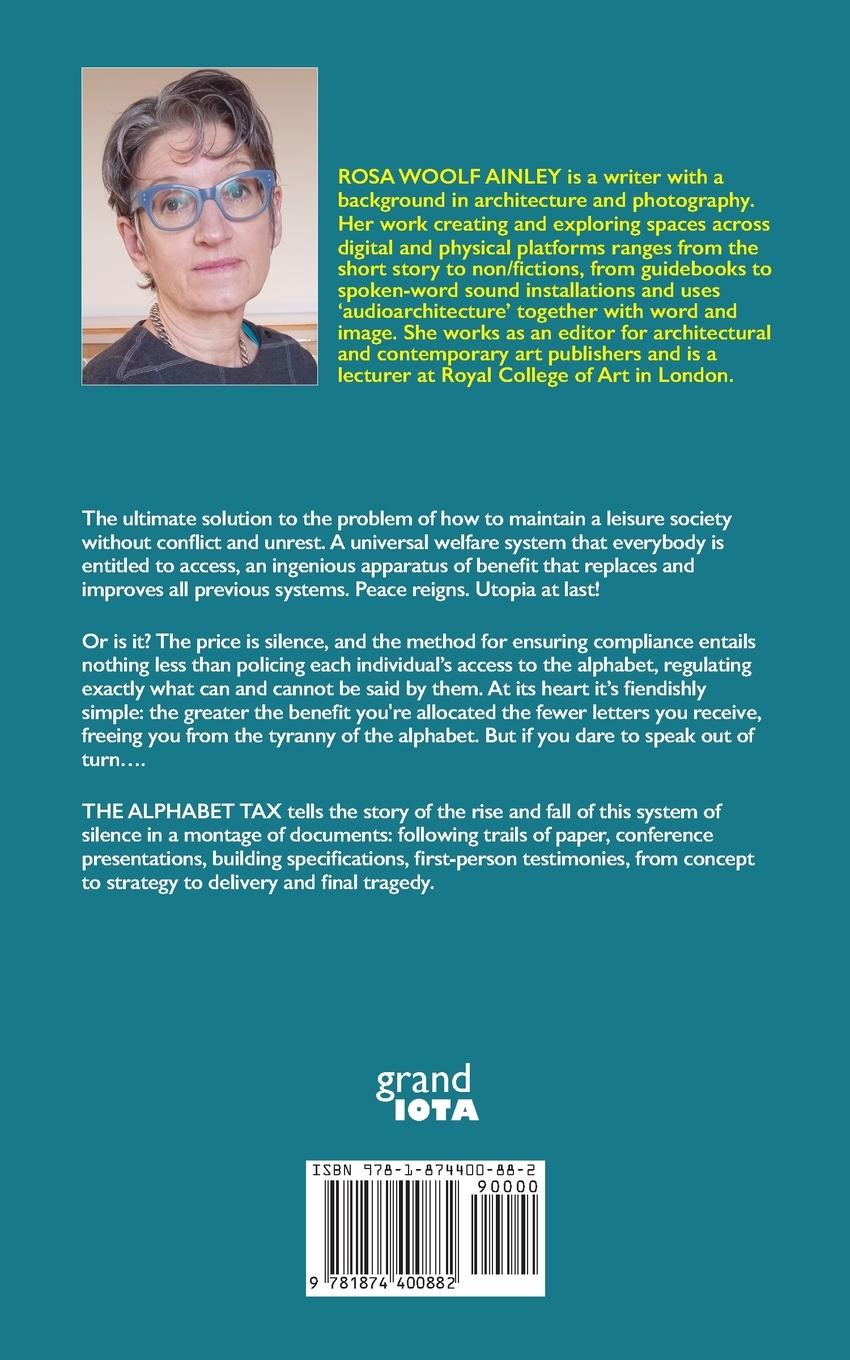 Rückseitencover The Alphabet Tax