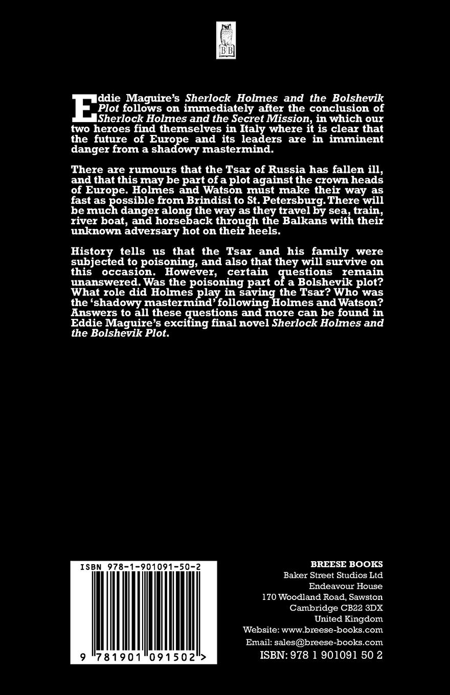 Rückseitencover Sherlock Holmes and the Bolshevik Plot