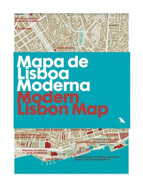 Vorderes Coverbild Mapa de Lisboa Moderna /Modern Lisbon Map