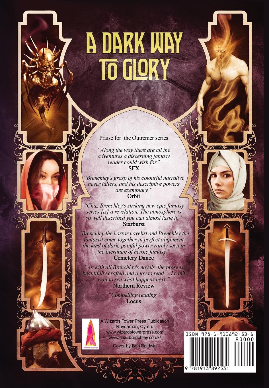 Rückseitencover A Dark Way to Glory