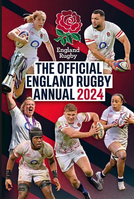 Vorderes Coverbild The Official England Rugby Annual 2024