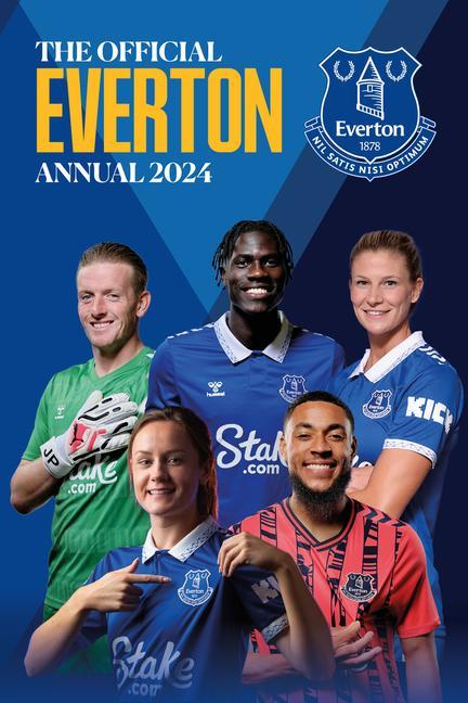 Vorderes Coverbild The Official Everton Annual 2024