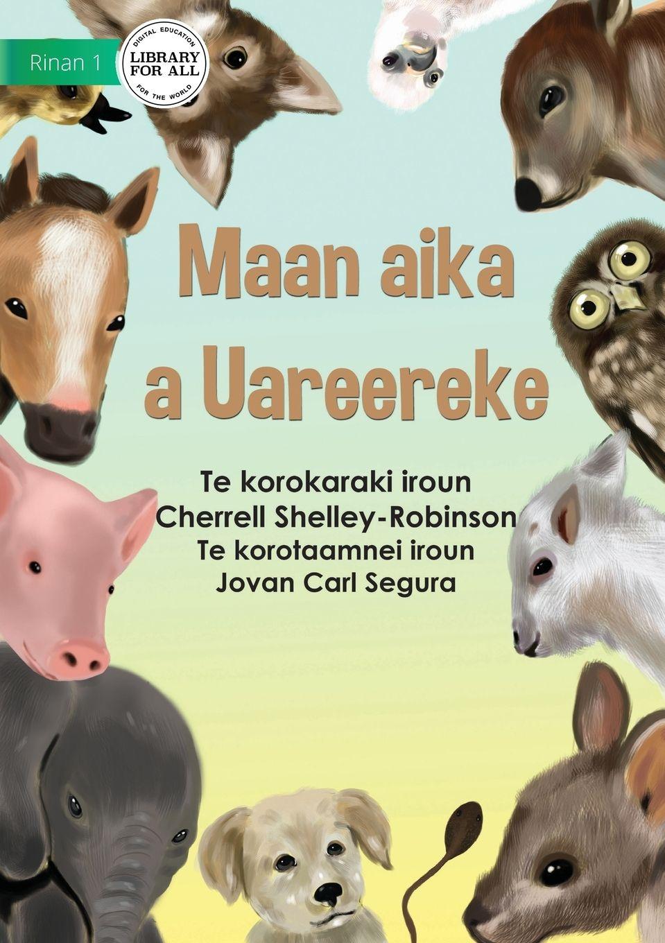 Vorderes Coverbild Baby Animals - Maan aika a Uareereke (Te Kiribati)