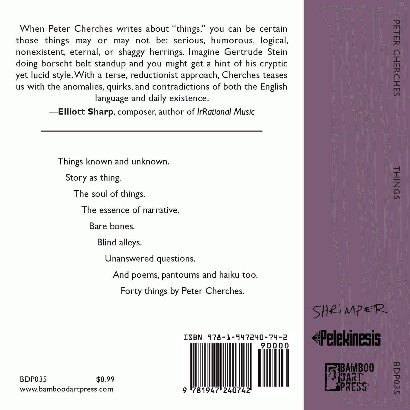 Rückseitencover Things