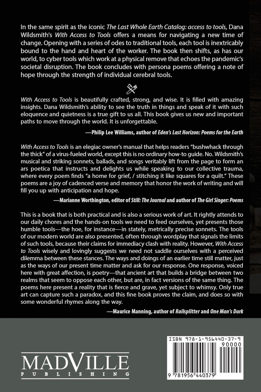 Rückseitencover With Access to Tools