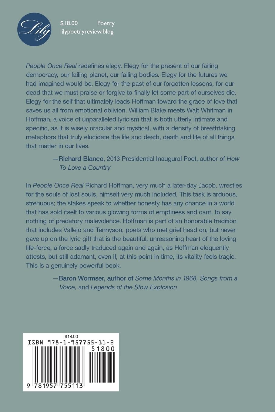 Rückseitencover People Once Real