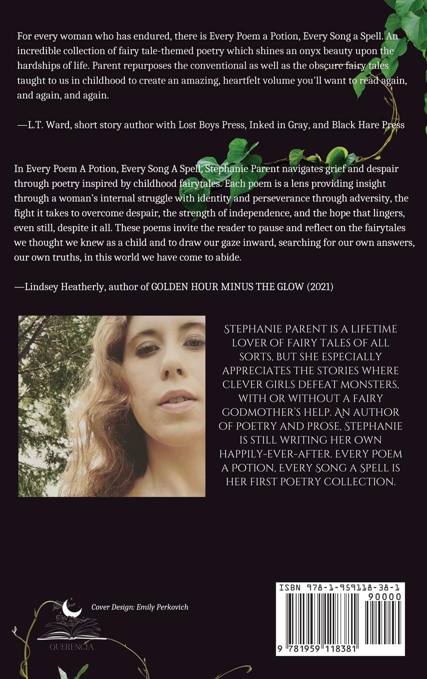 Rückseitencover Every Poem a Potion, Every Song a Spell