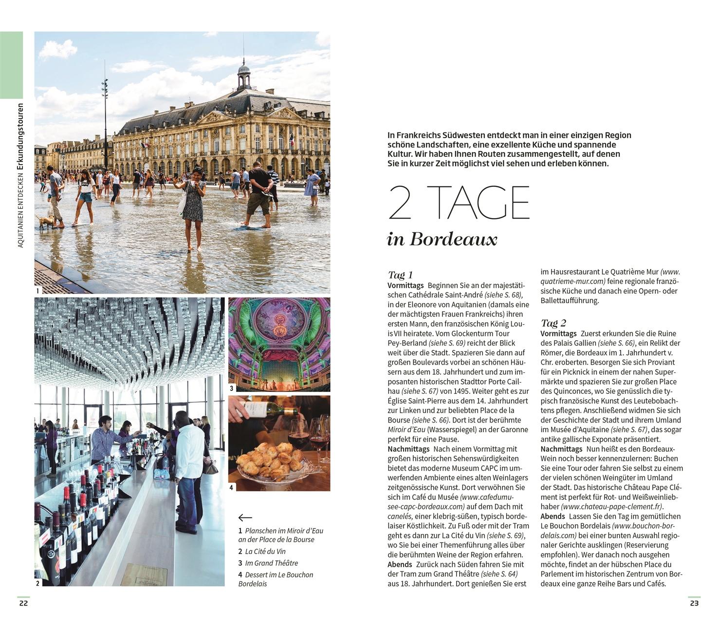 Beispielinhalt (Bild) Vis-à-Vis Reiseführer Südwestfrankreich