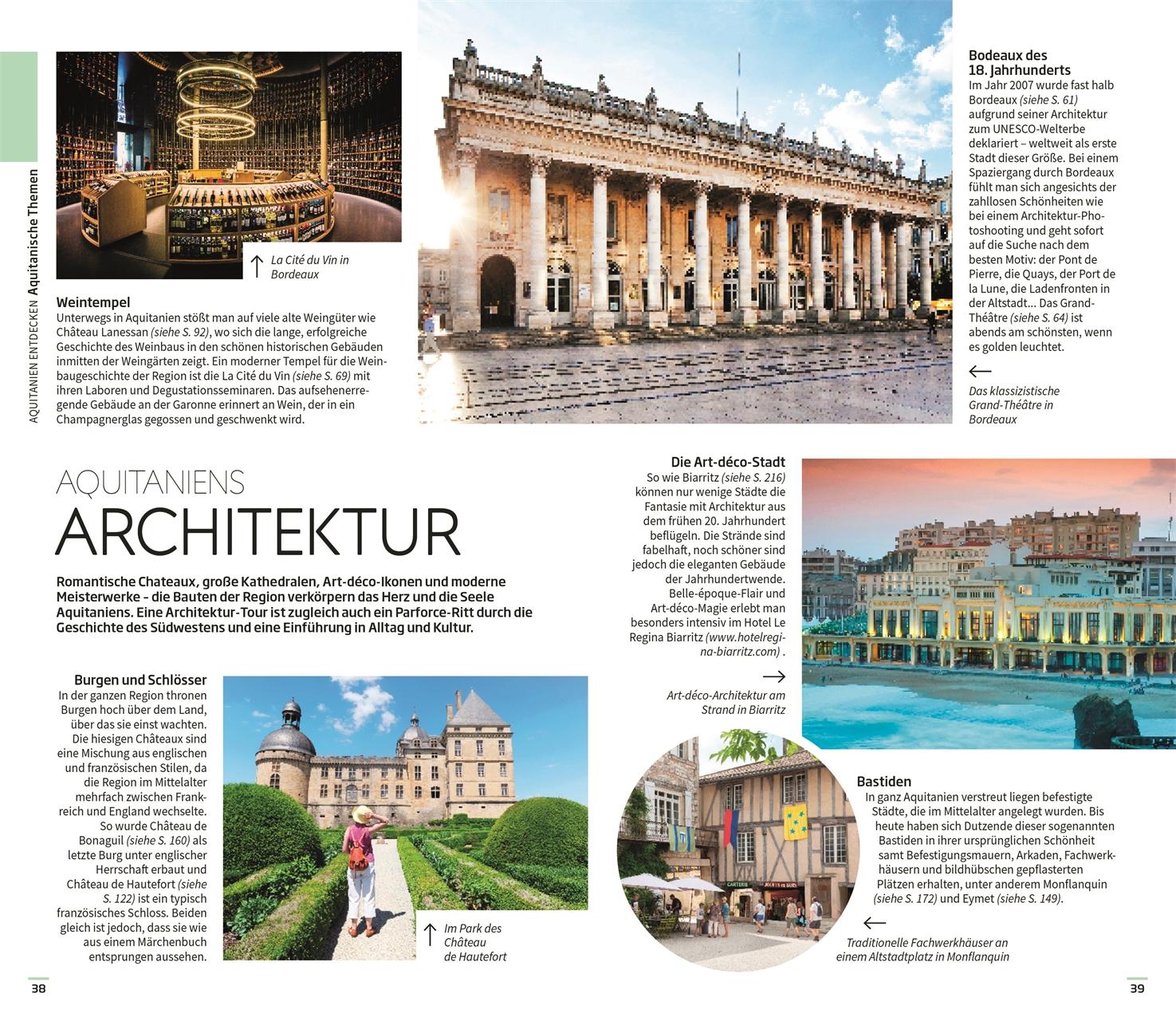 Beispielinhalt (Bild) Vis-à-Vis Reiseführer Südwestfrankreich