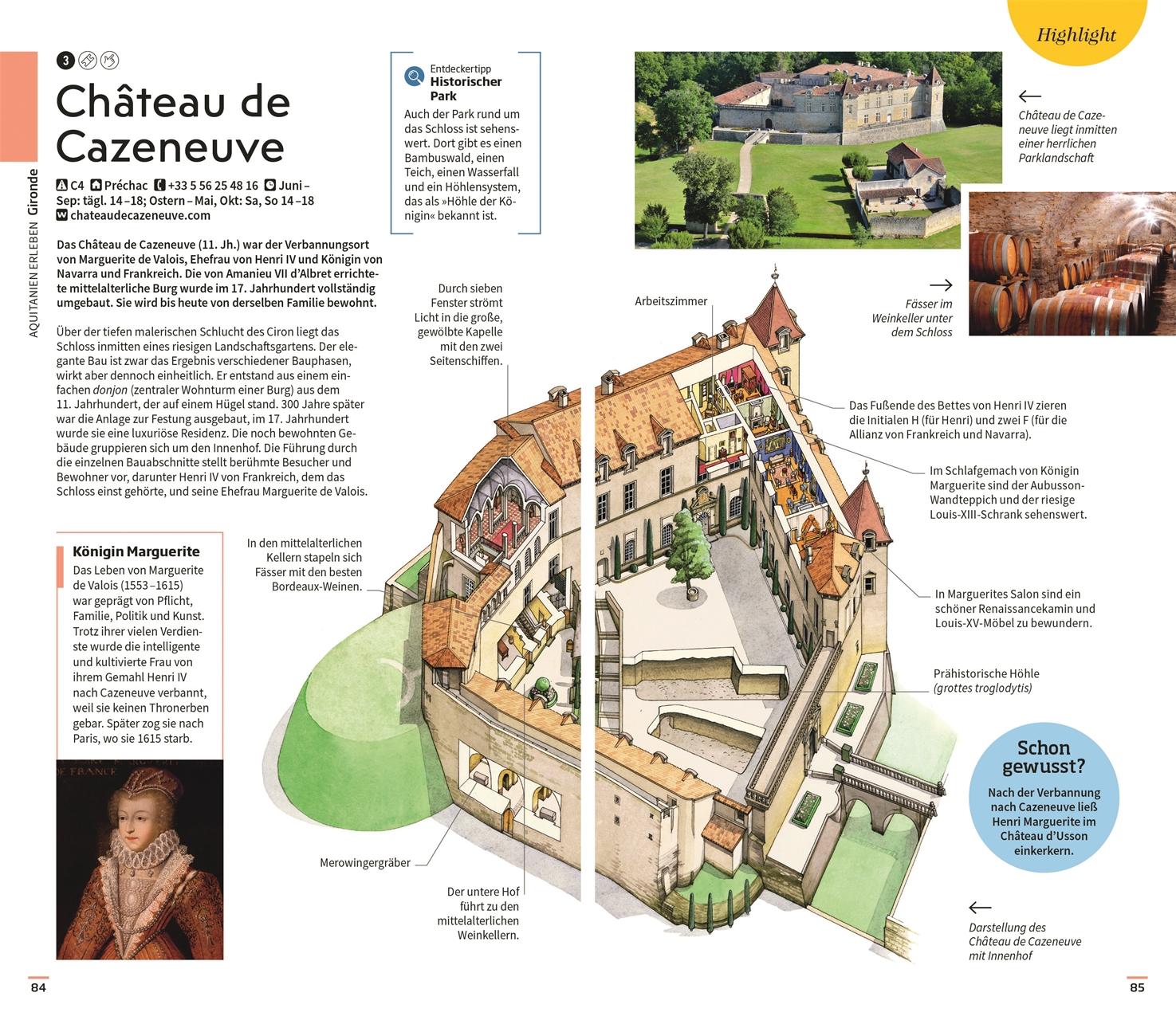 Beispielinhalt (Bild) Vis-à-Vis Reiseführer Südwestfrankreich