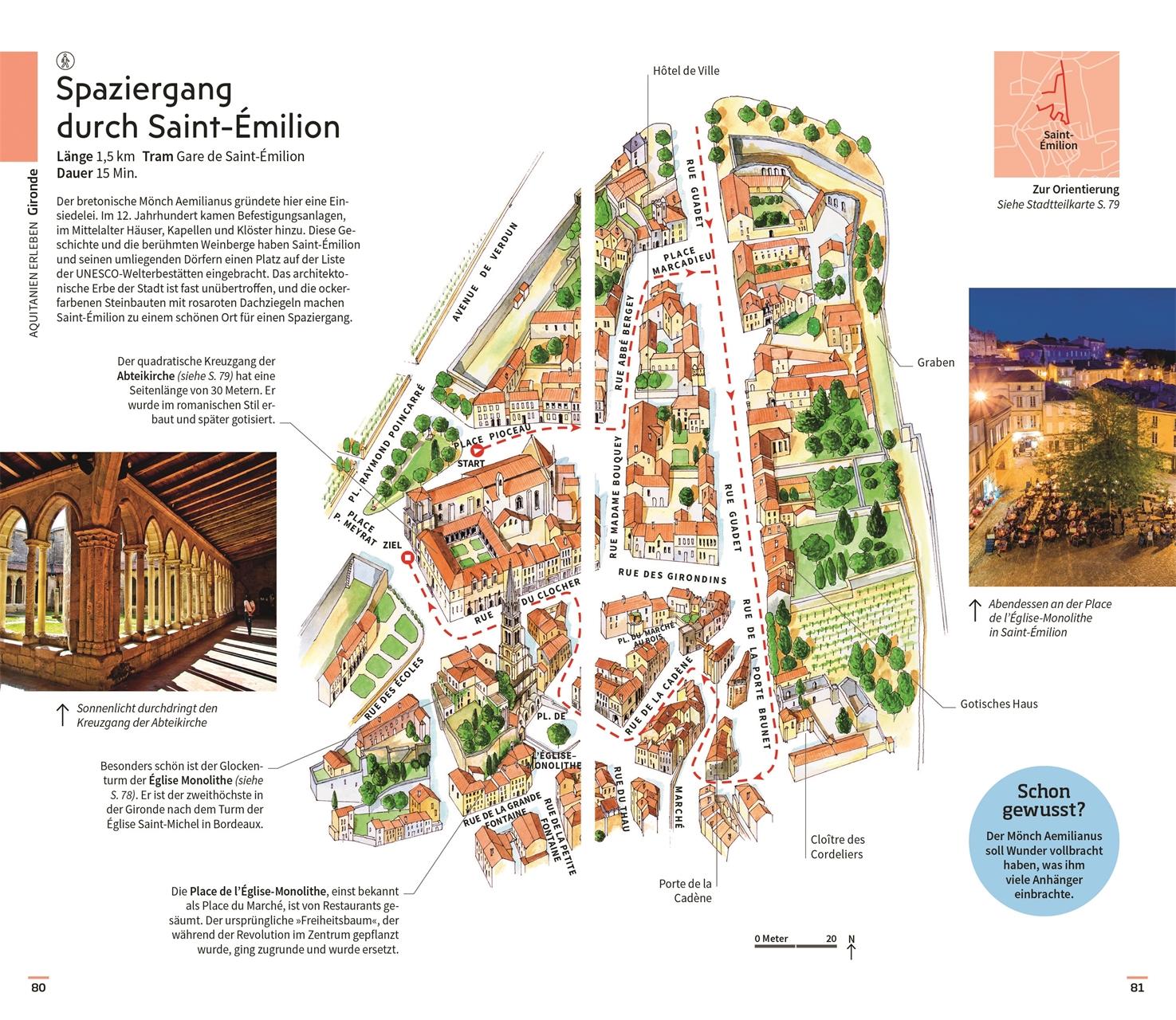Beispielinhalt (Bild) Vis-à-Vis Reiseführer Südwestfrankreich
