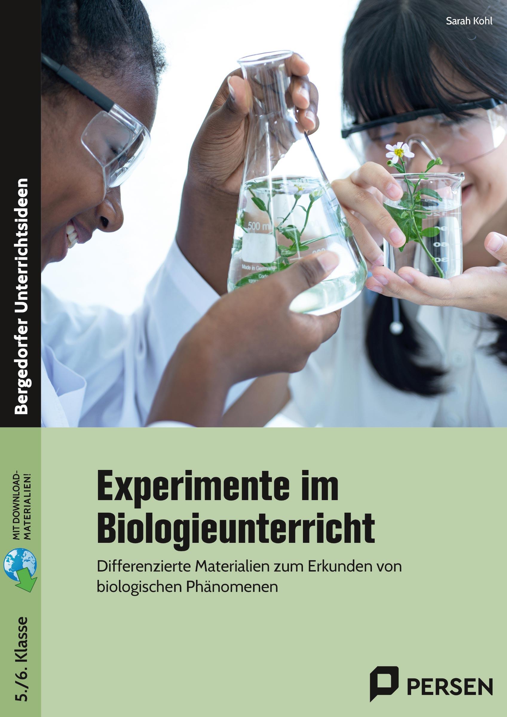 Vorderes Coverbild Experimente im Biologieunterricht