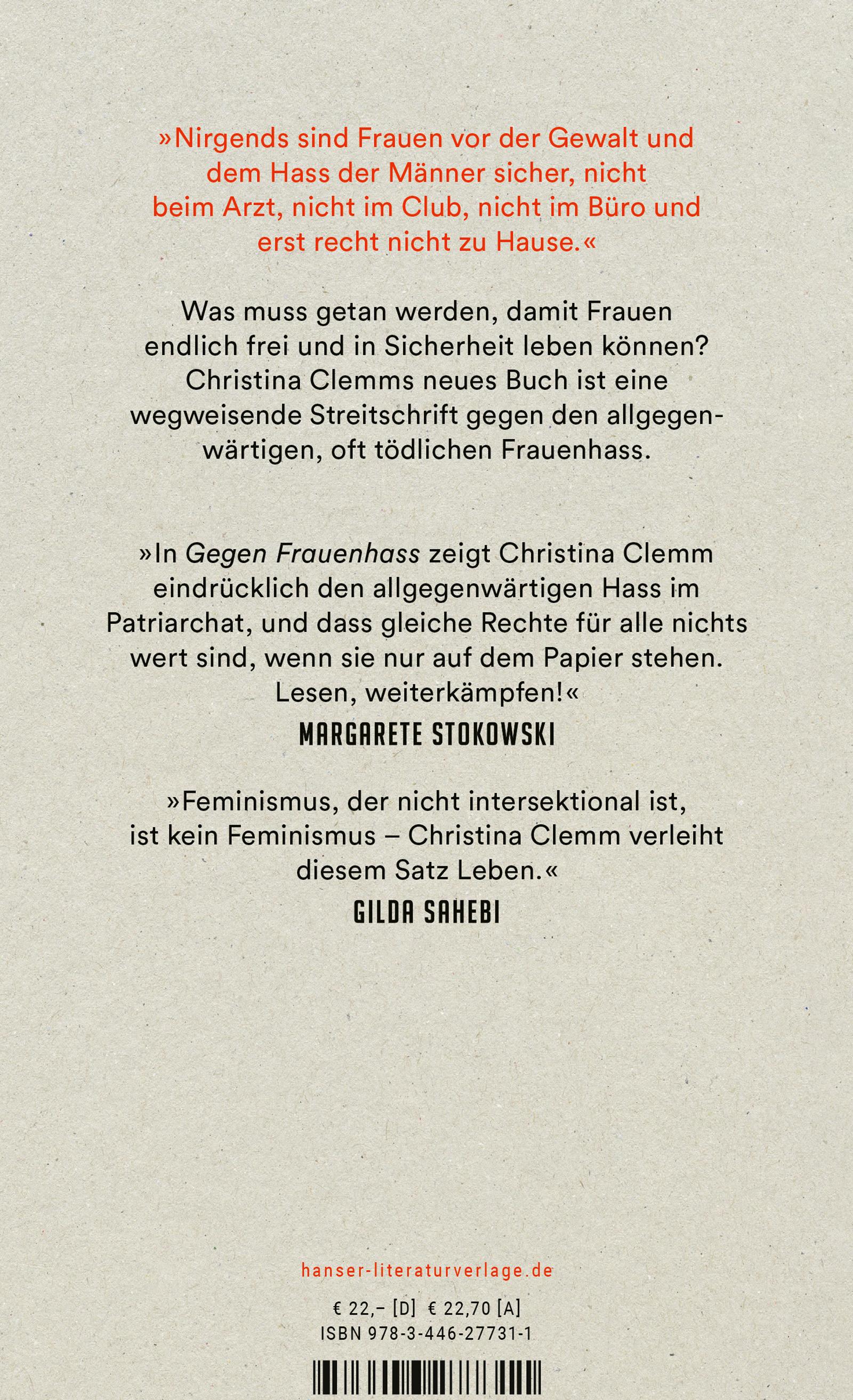 Beispielinhalt (Bild) Gegen Frauenhass