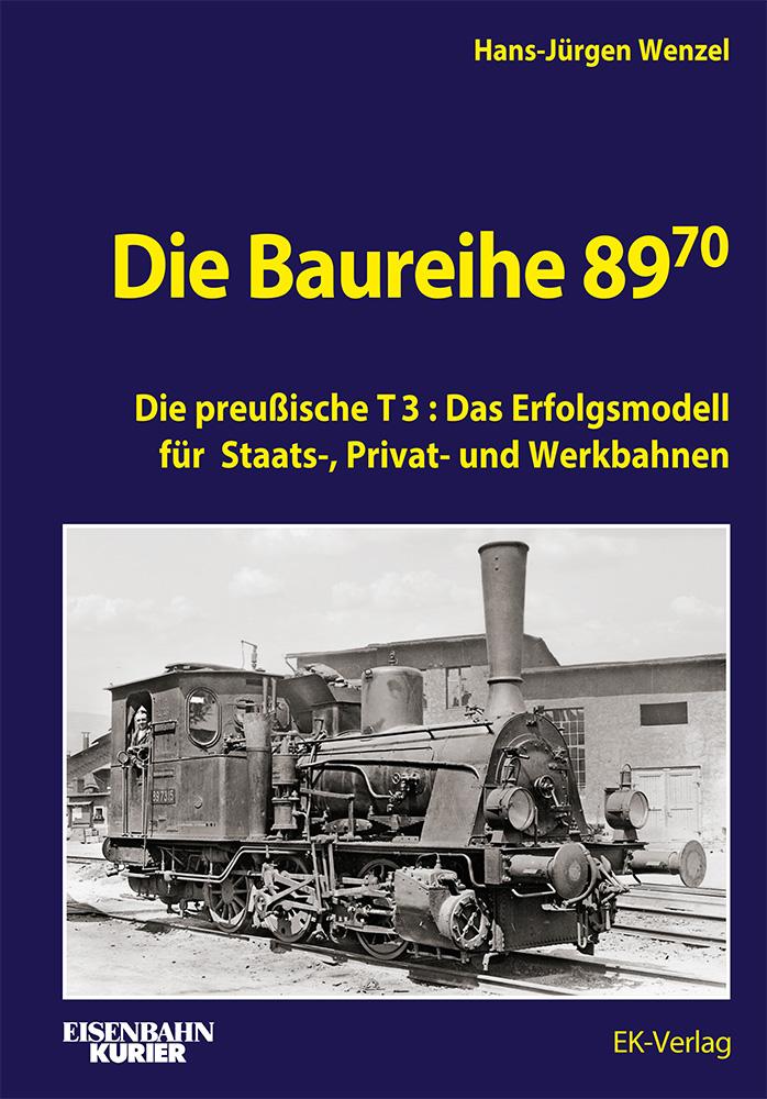 Vorderes Coverbild Die Baureihe 89.70