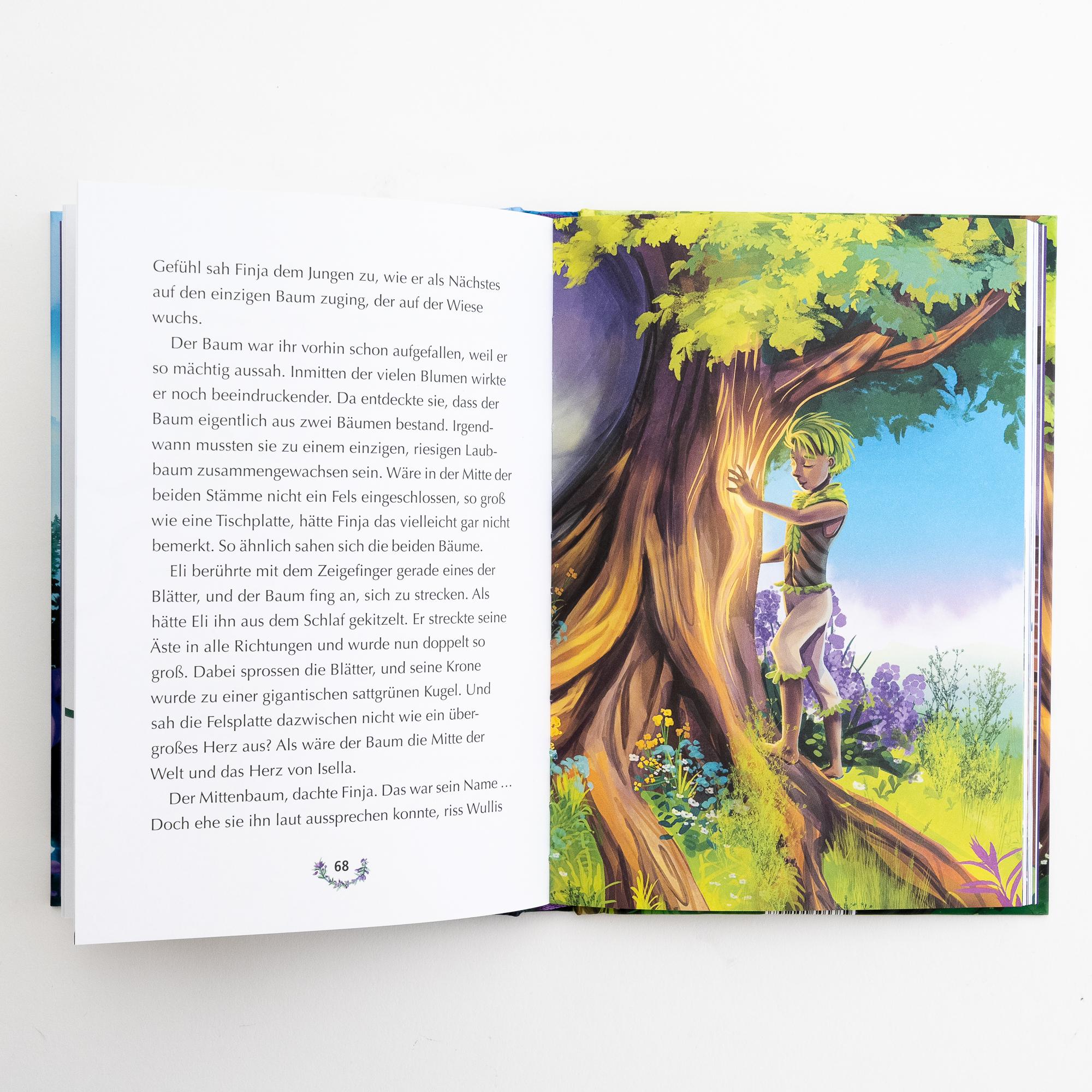 Beispielinhalt (Bild) Finja und Fairy - Der Zauber des Vergessens