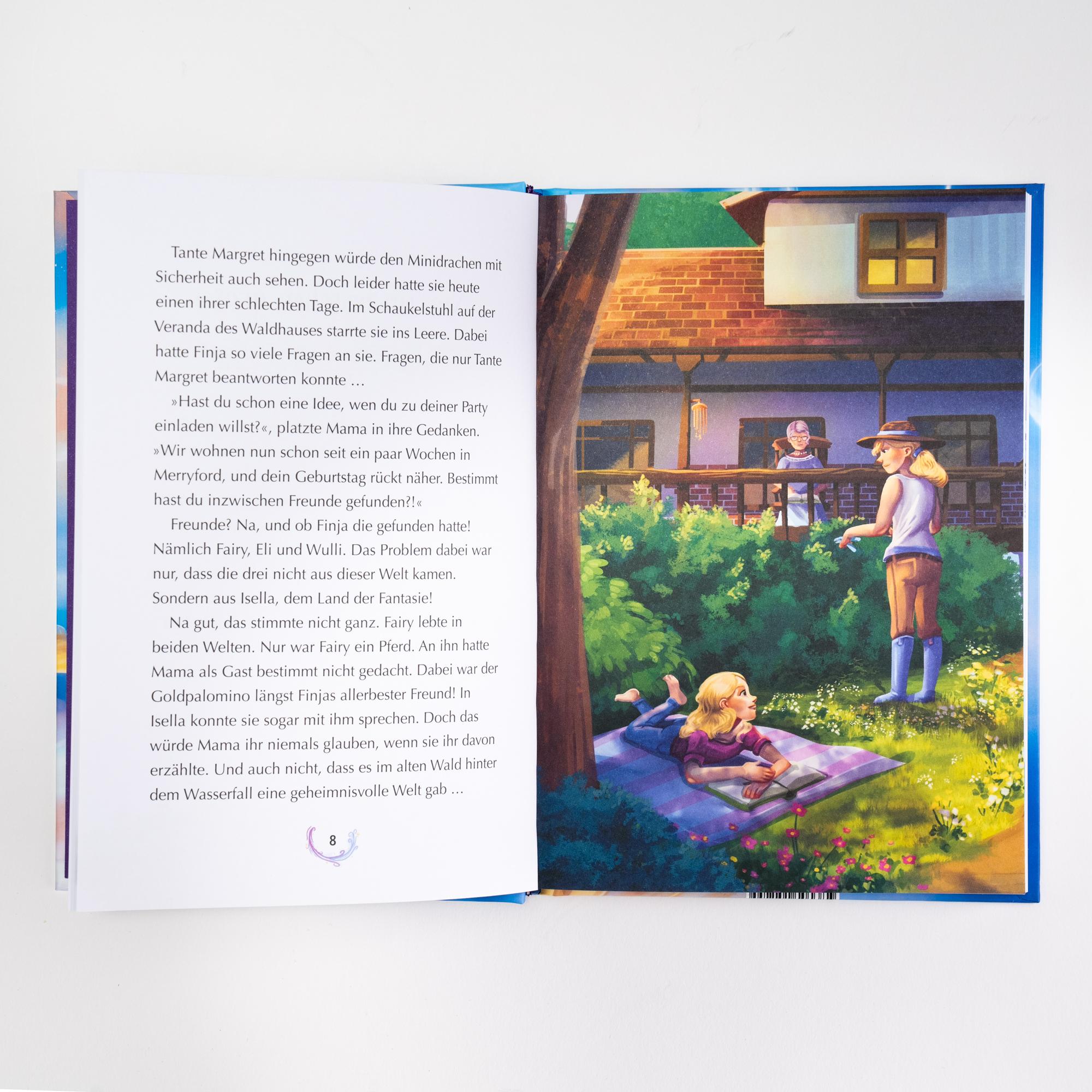 Beispielinhalt (Bild) Finja und Fairy - In der Stadt der Flimmerfeen