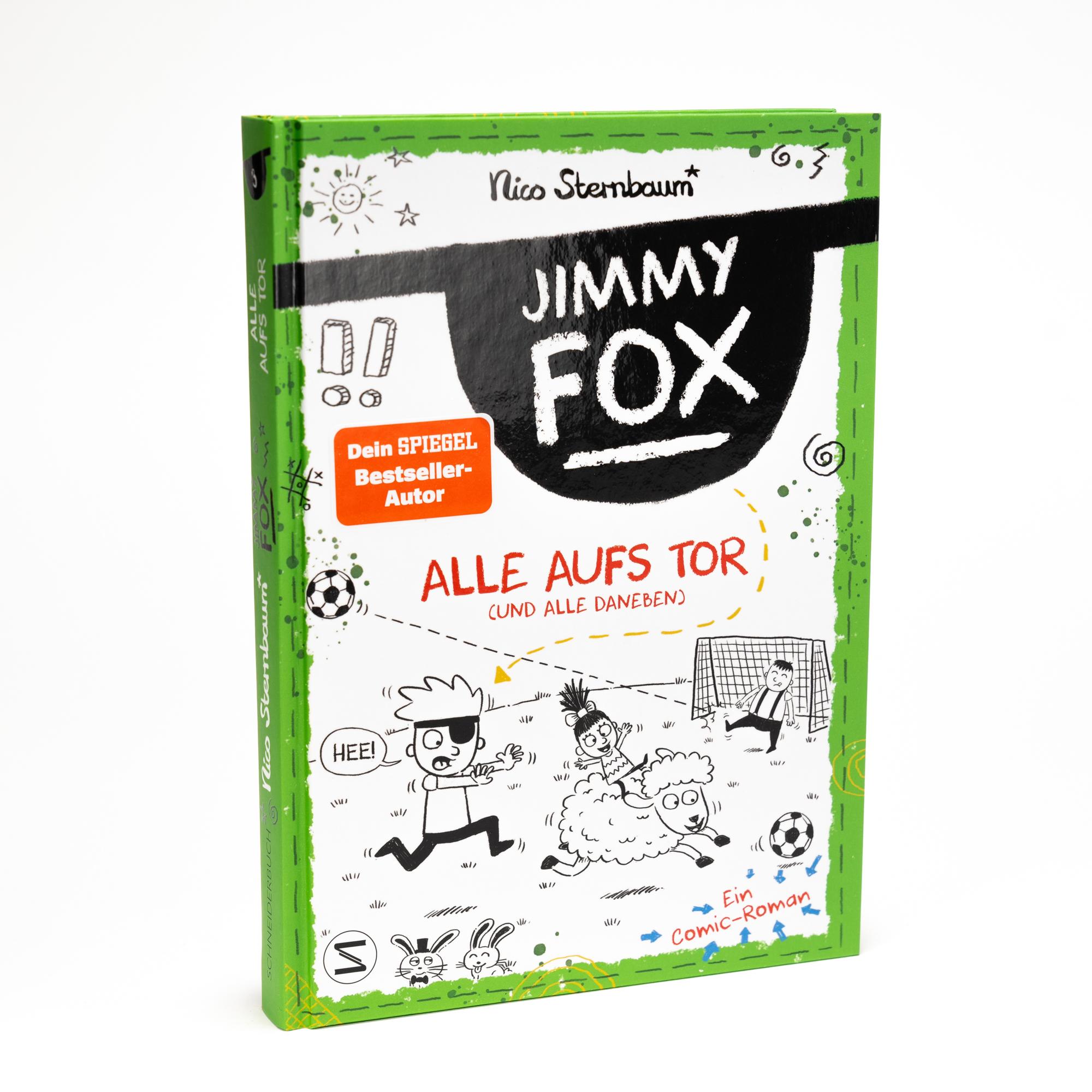 Beispielinhalt (Bild) Jimmy Fox. Alle aufs Tor (und alle daneben)