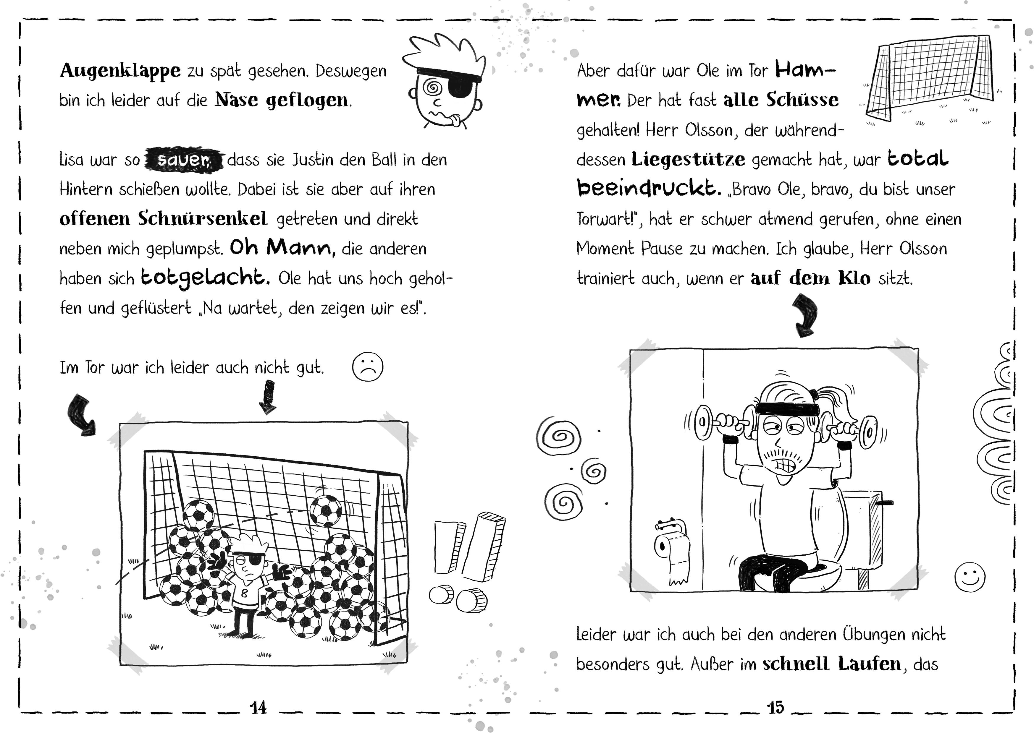 Beispielinhalt (Bild) Jimmy Fox. Alle aufs Tor (und alle daneben)
