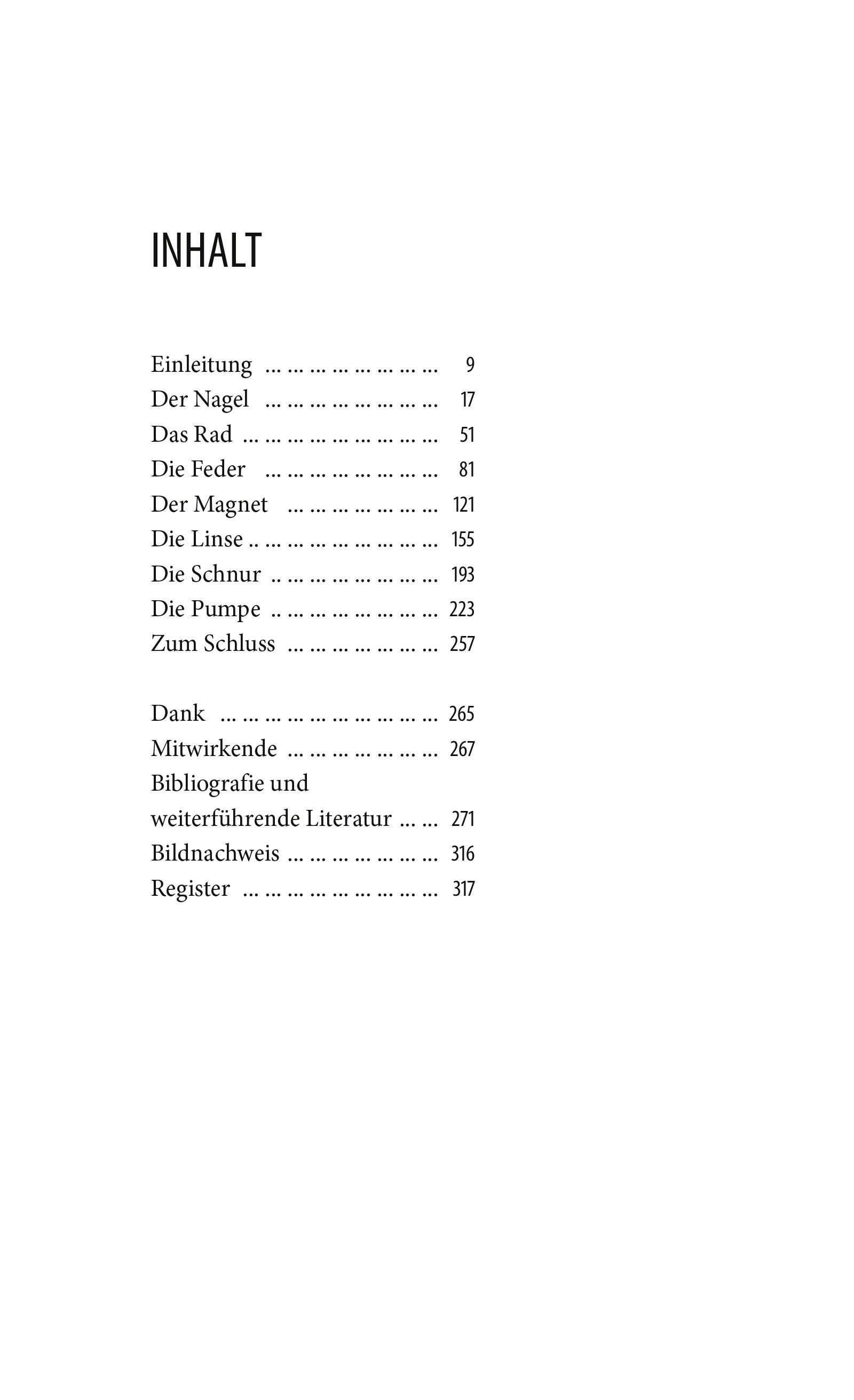 Beispielinhalt (Bild) Nägel mit Köpfen