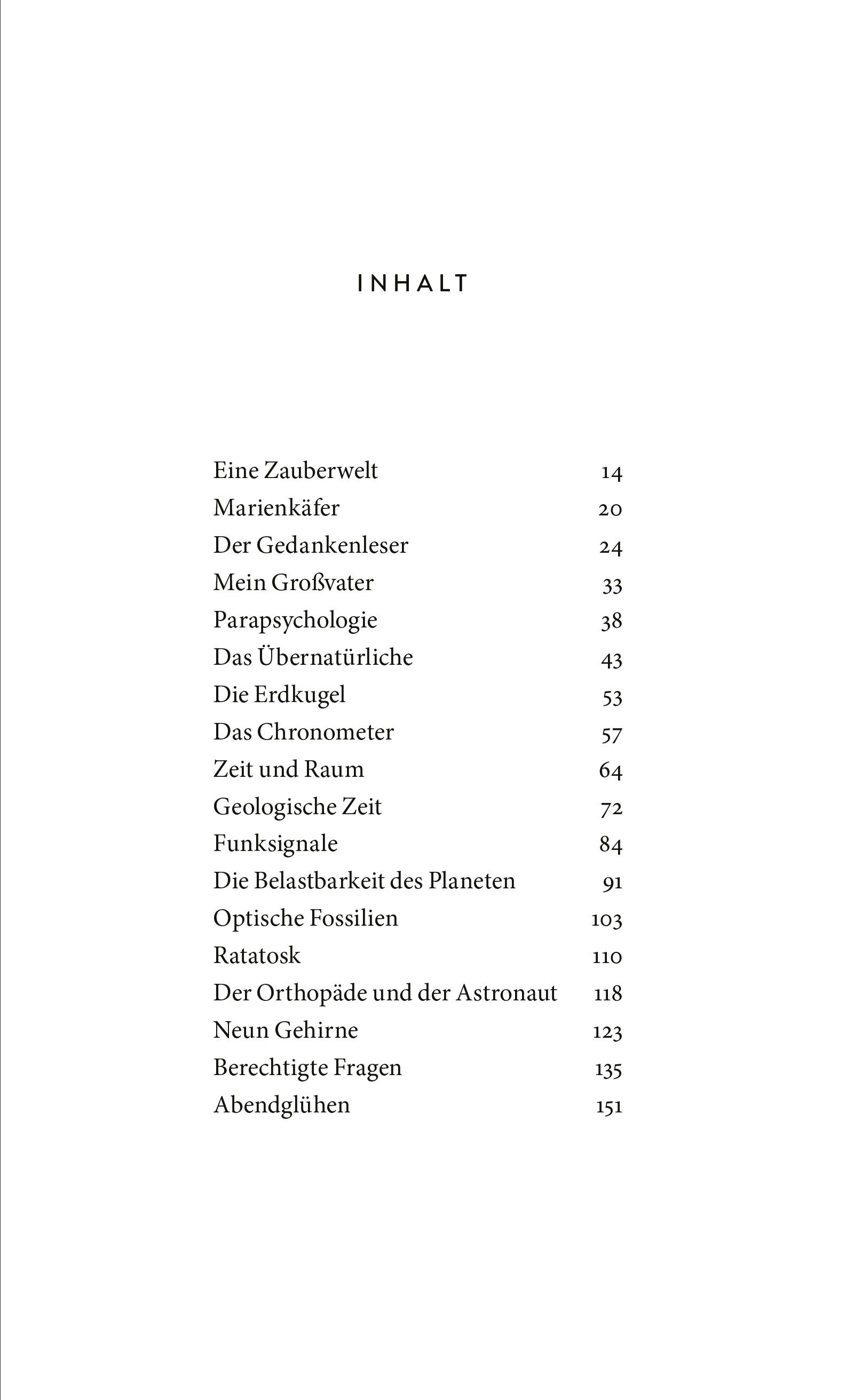 Beispielinhalt (Bild) Ist es nicht ein Wunder, dass es uns gibt?