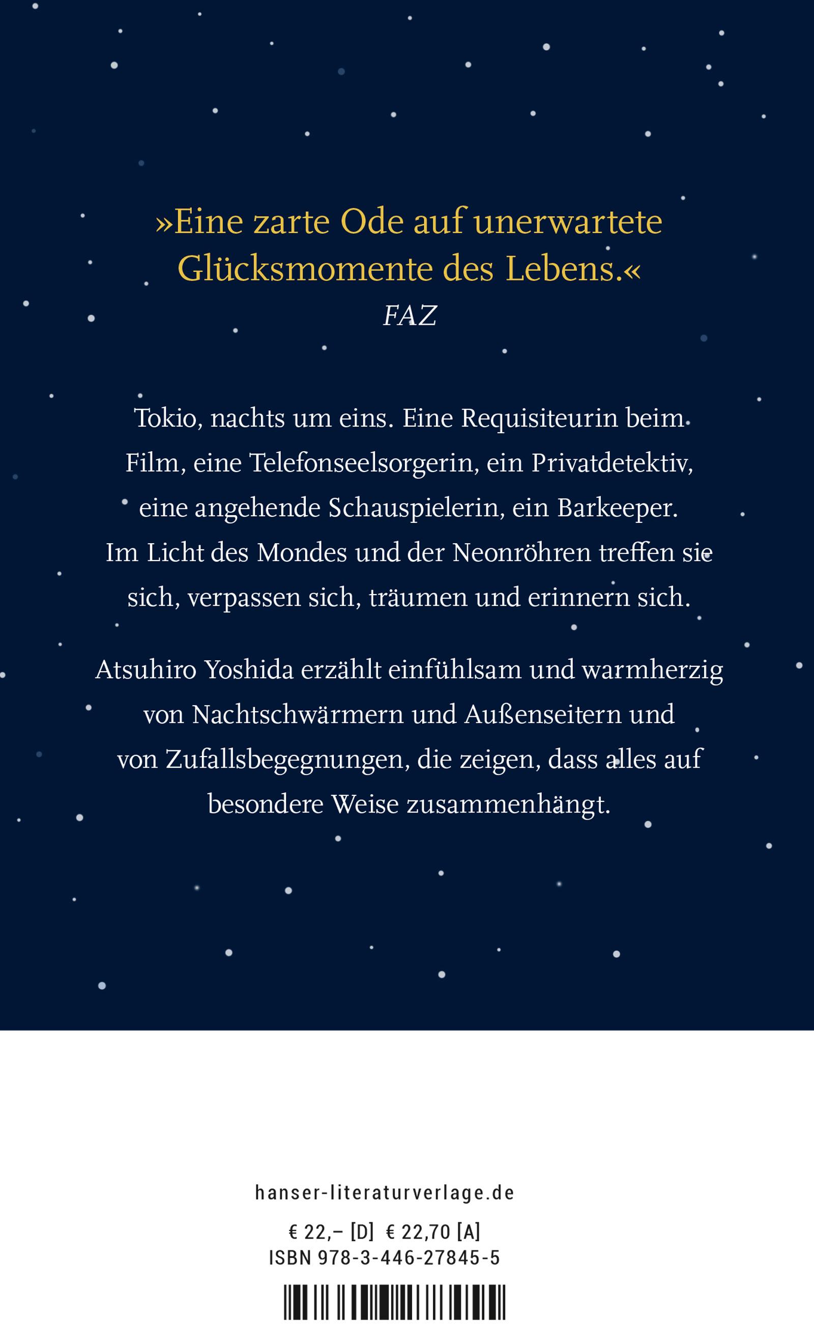 Beispielinhalt (Bild) Gute Nacht, Tokio