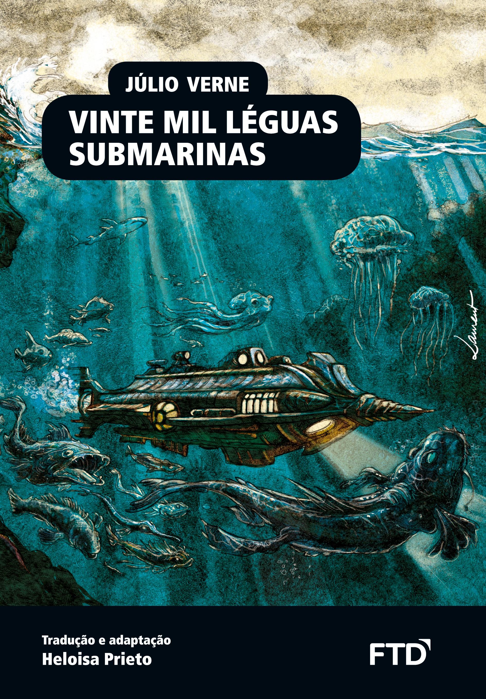 Vorderes Coverbild Vinte mil léguas submarinas