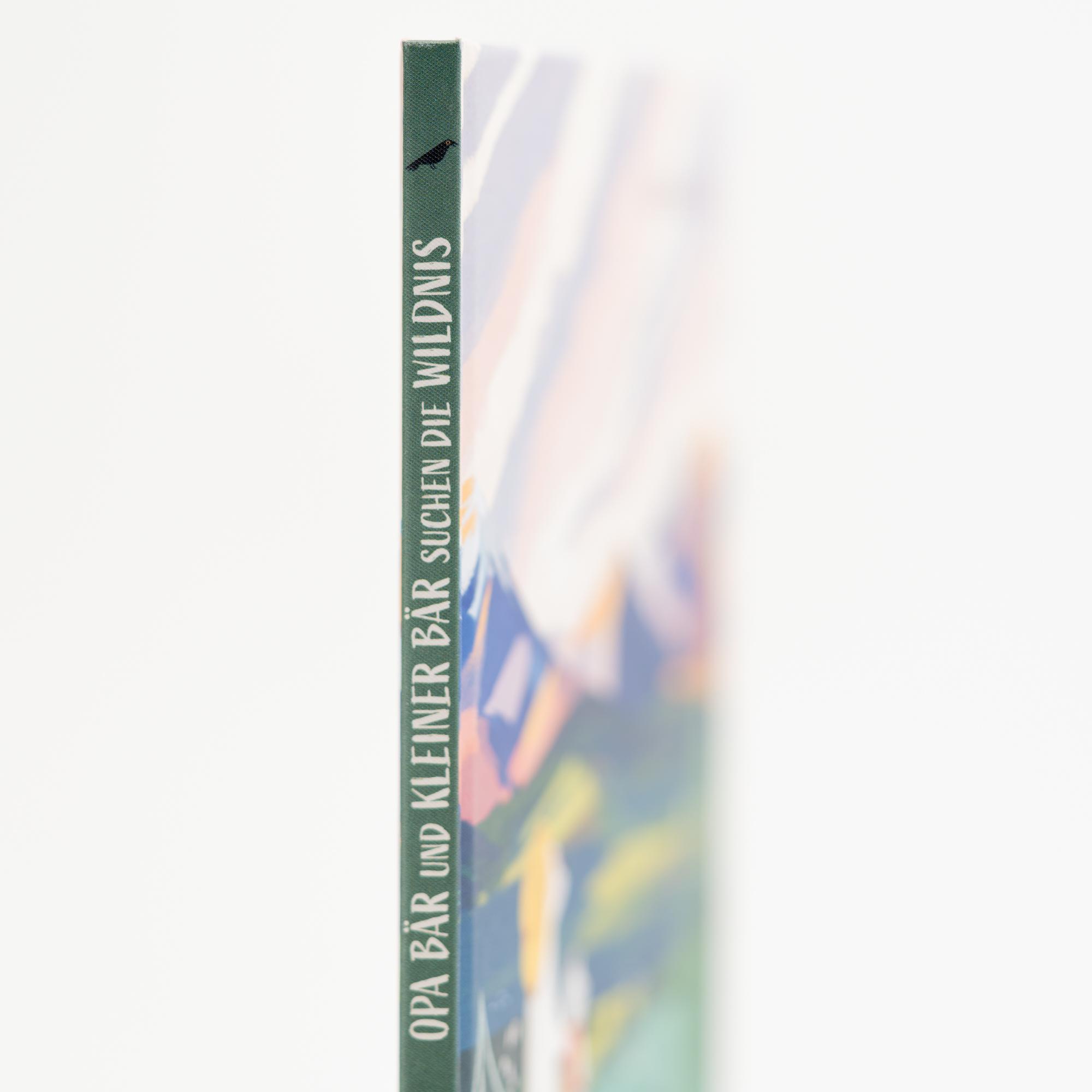 Beispielinhalt (Bild) Opa Bär und Kleiner Bär suchen die Wildnis