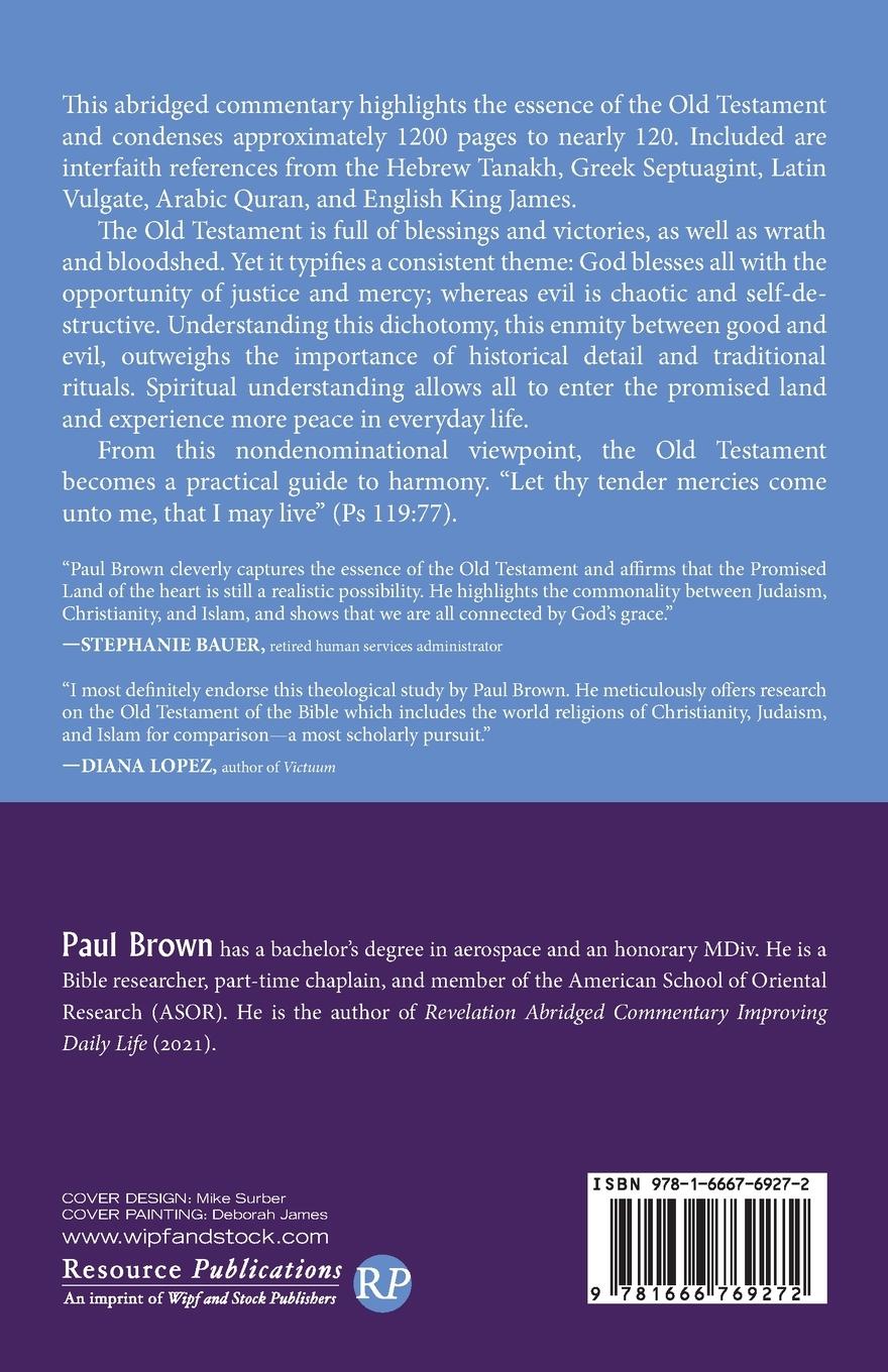 Rückseitencover Old Testament Abridged