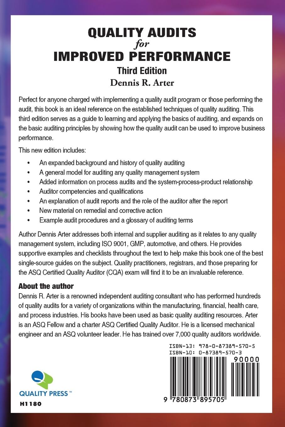 Rückseitencover Quality Audits for Improved Performance