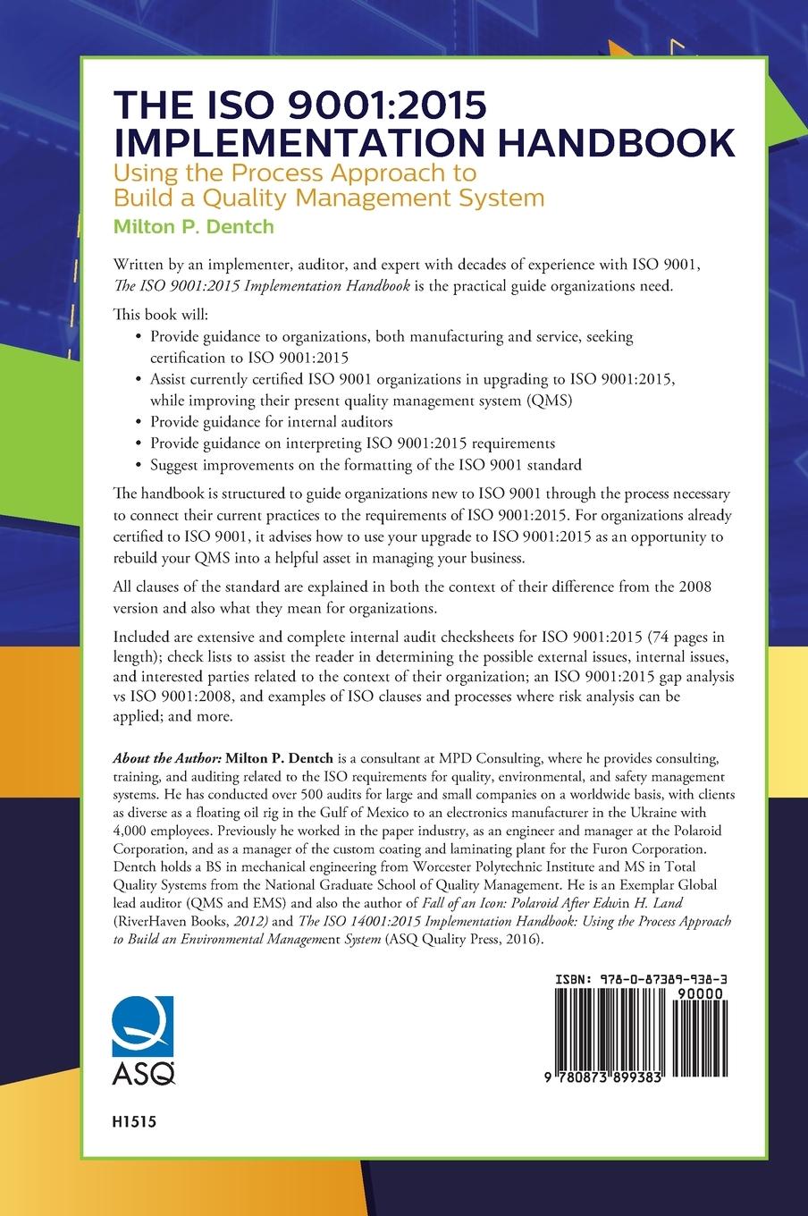 Rückseitencover The ISO 9001