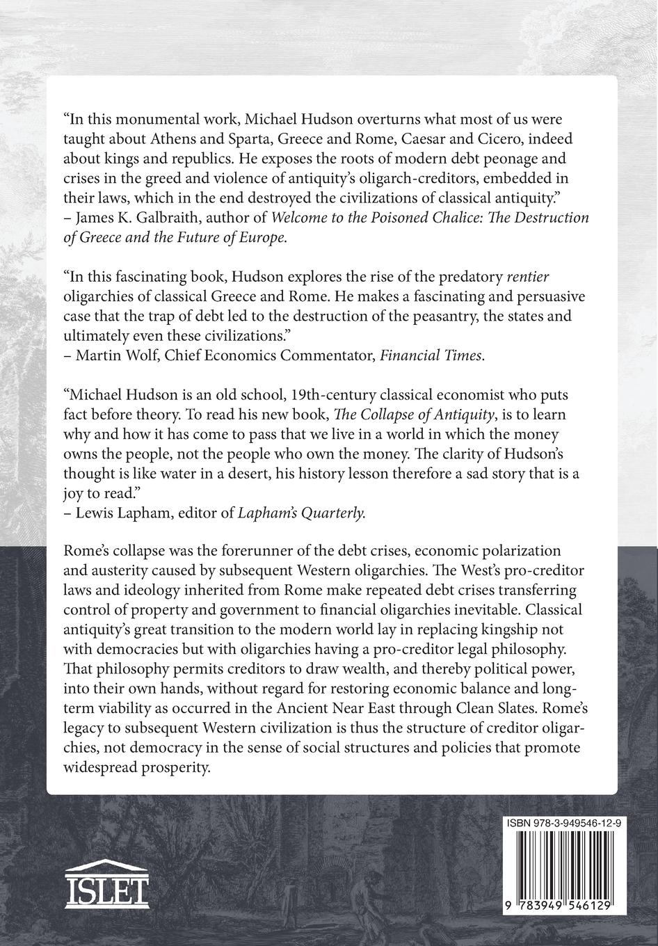 Rückseitencover The Collapse of Antiquity