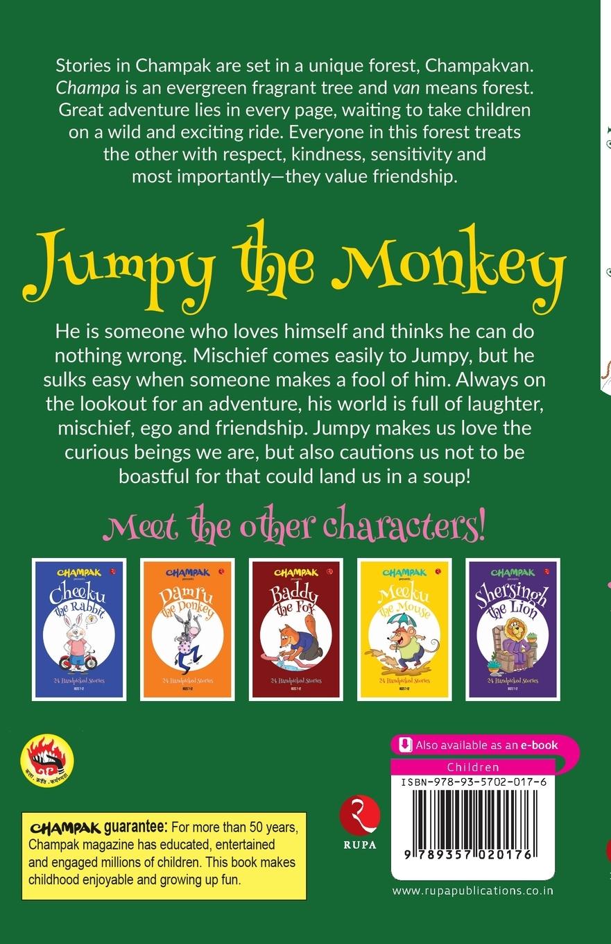 Rückseitencover Jumpy the Monkey