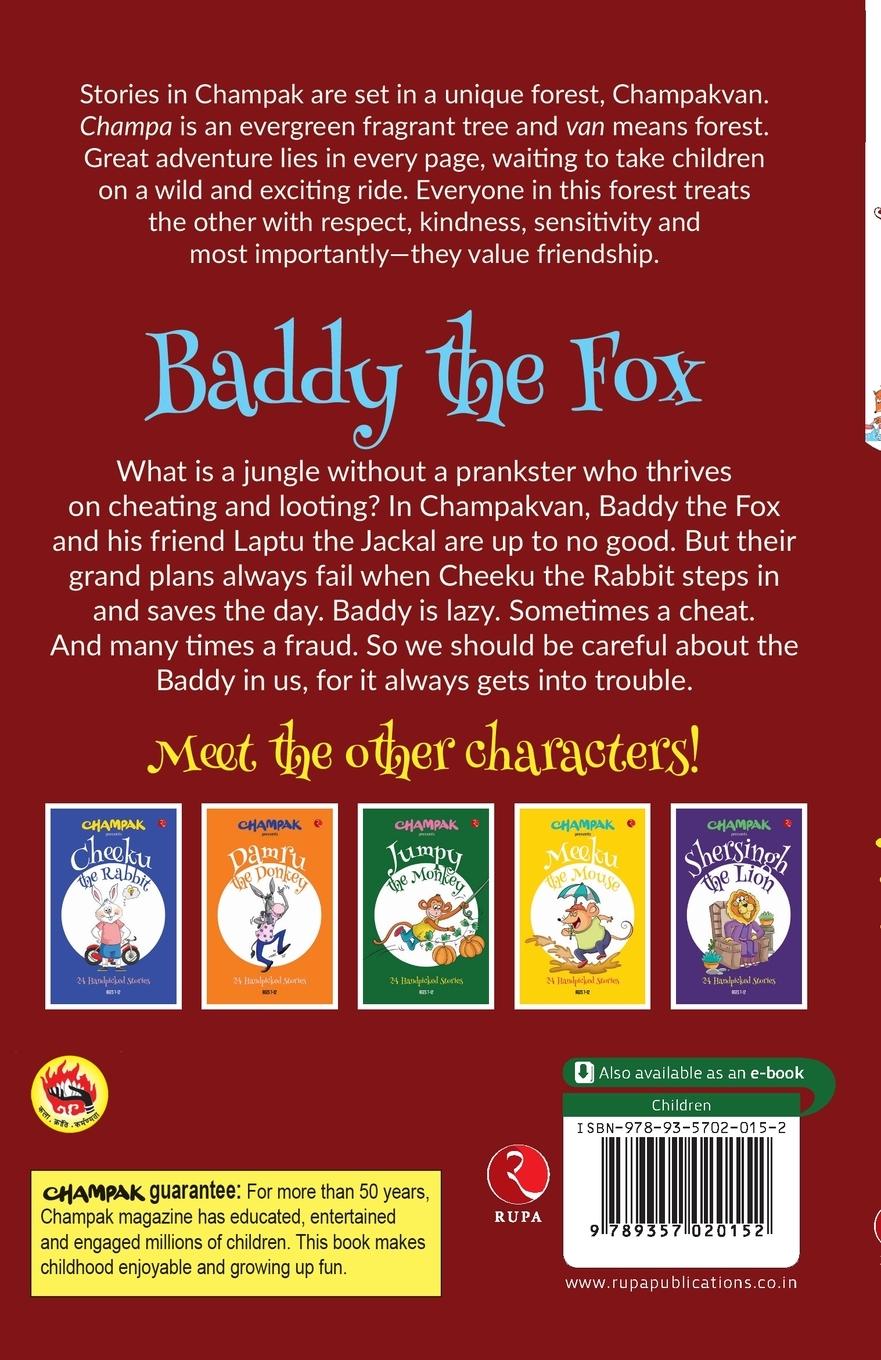 Rückseitencover Baddy the Fox