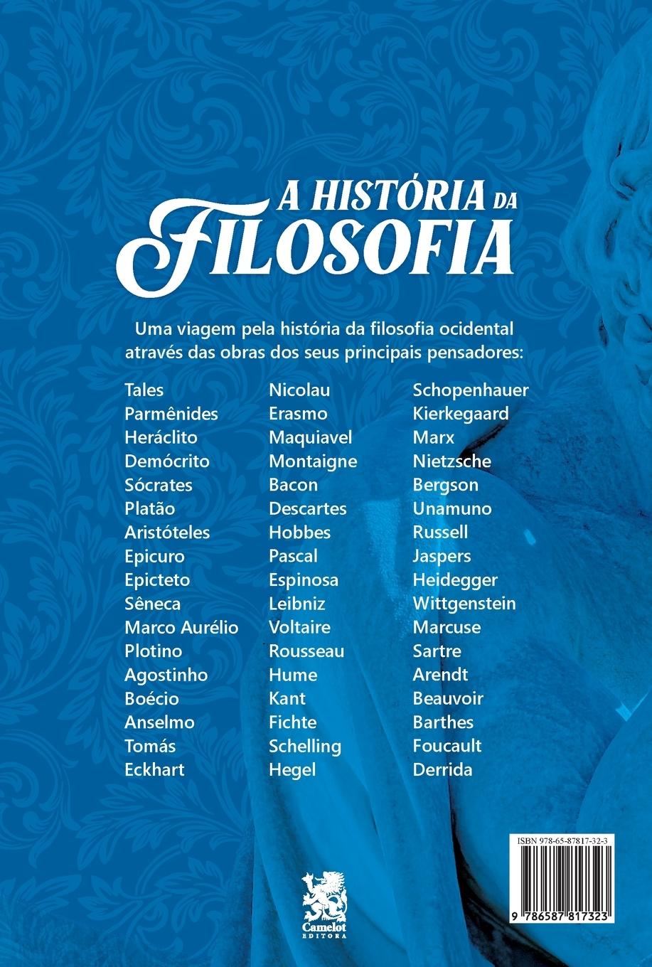 Rückseitencover A História da Filosofia