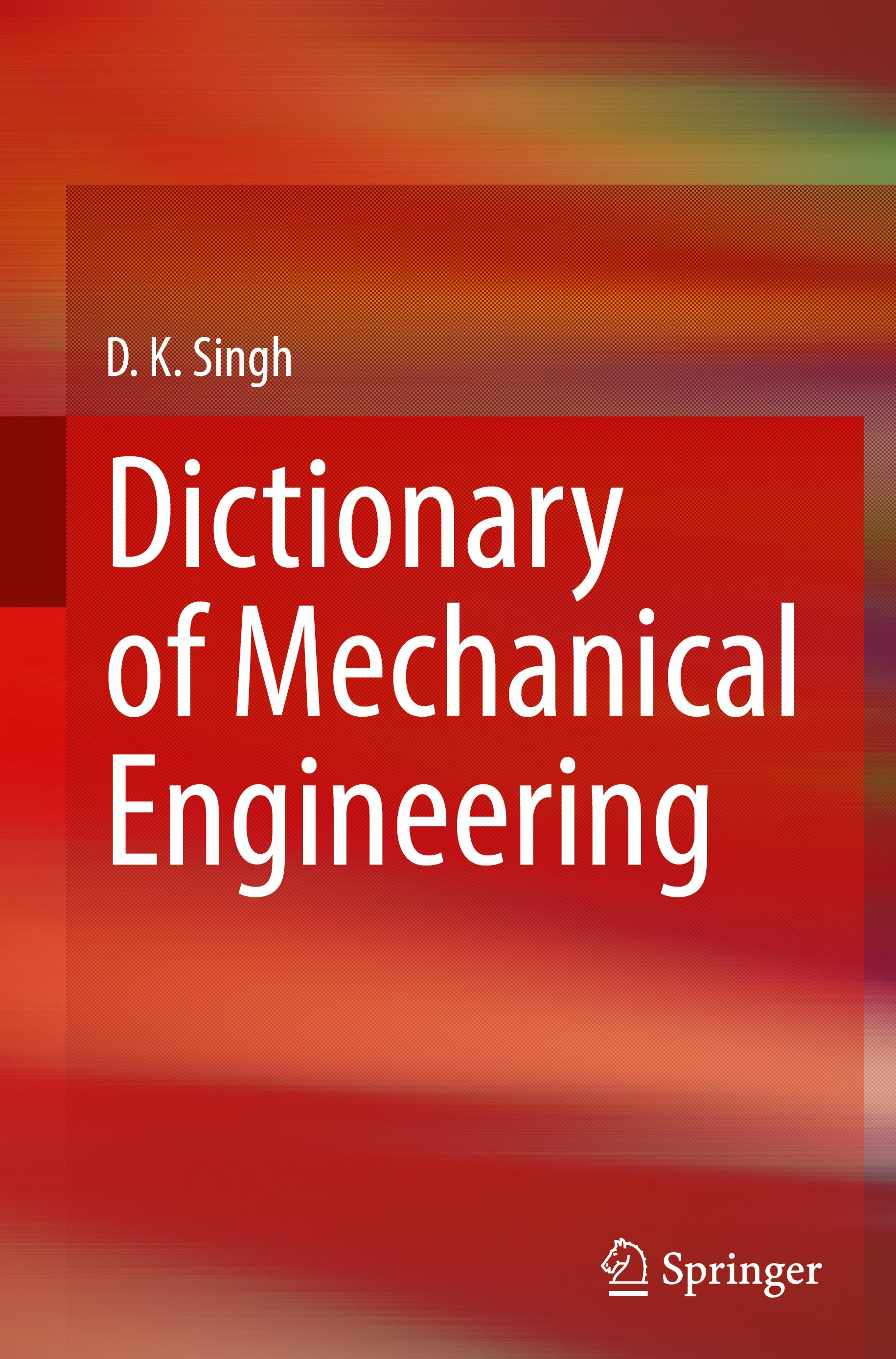 Vorderes Coverbild Dictionary of Mechanical Engineering