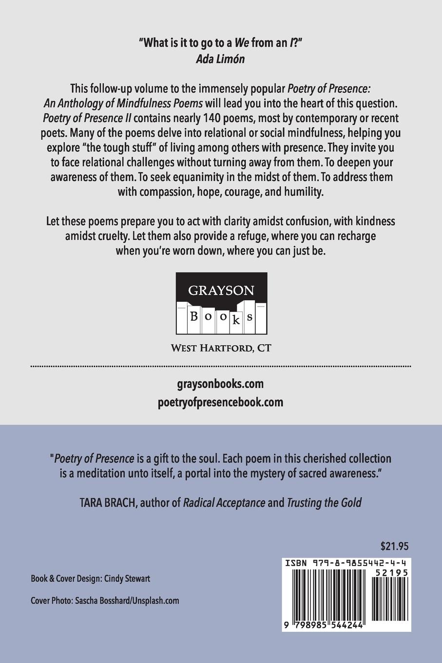 Rückseitencover Poetry of Presence II