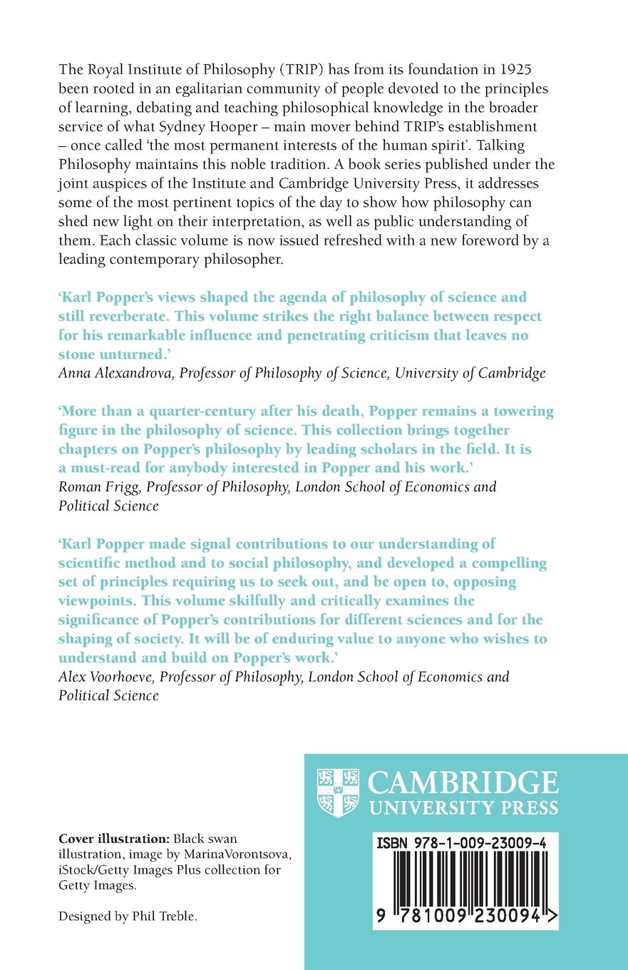 Rückseitencover Karl Popper