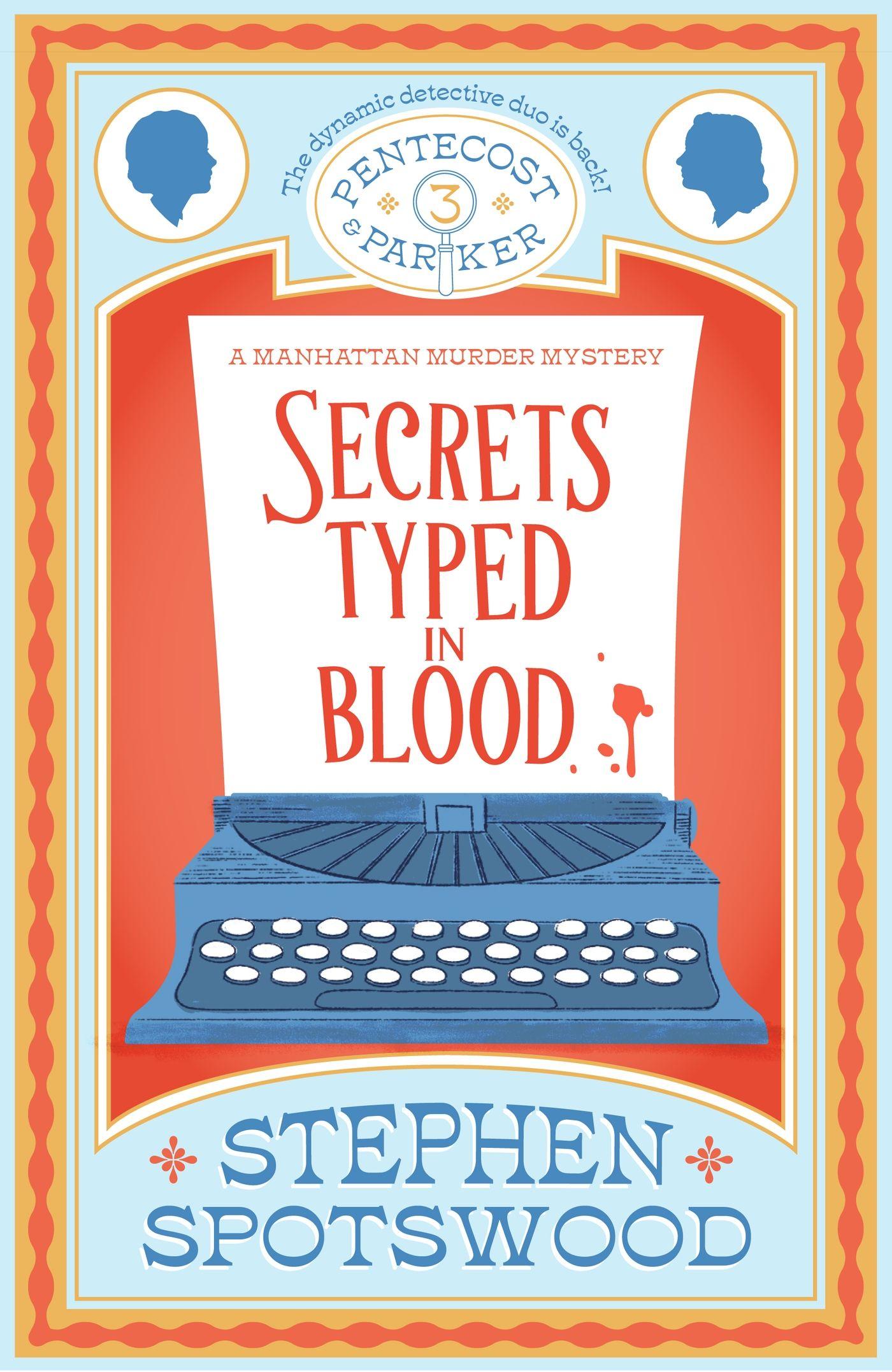 Vorderes Coverbild Secrets Typed in Blood